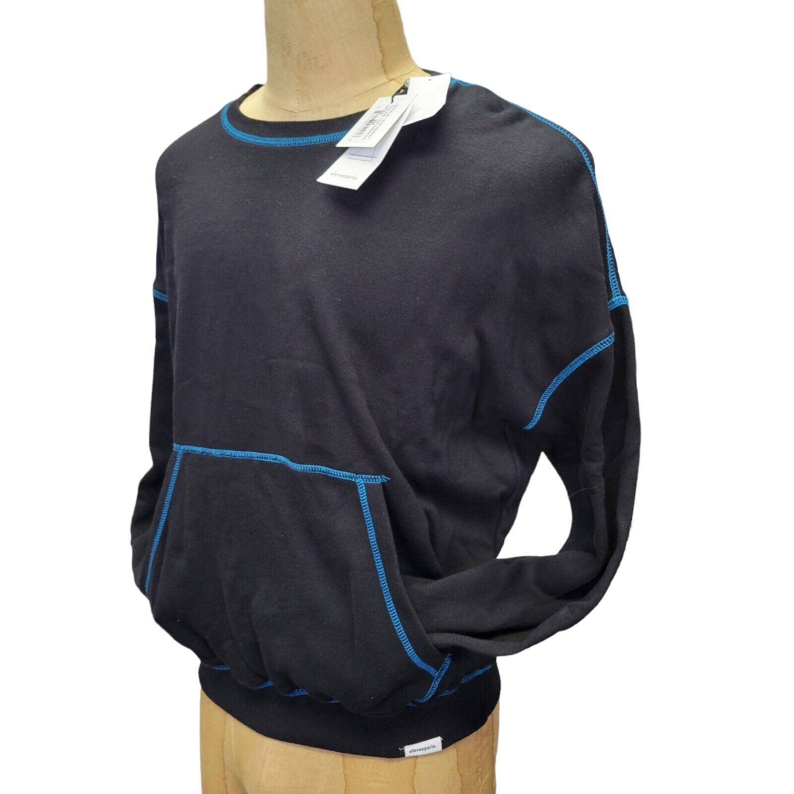 Eleven Paris Eleven Paris 100% Cotton Sweatshirt Men's. Size Large. New Size US L / EU 52-54 / 3 - 5 Thumbnail