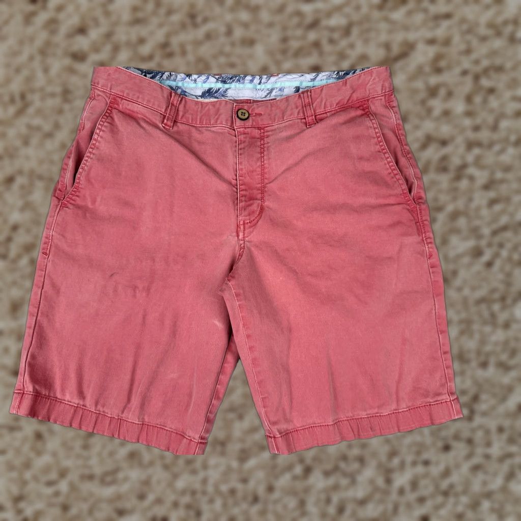 Tommy Bahama Tommy Bahama Shorts Mens 32 Chino Flat Front Zip Fly Stretch Marlin Beach Casual Update Size US 32 / EU 48 - 1 Thumbnail