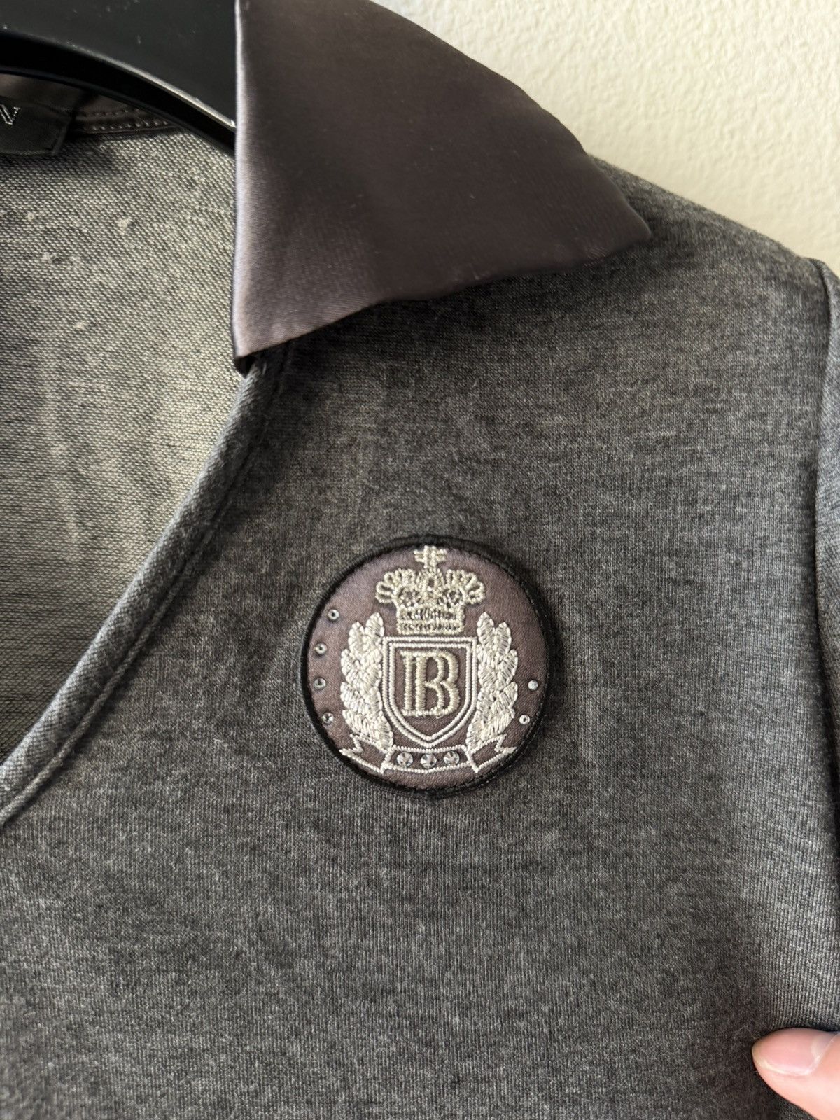 Balmain Patch Polo Longsleeve Shirt Size US XS / EU 42 / 0 - 2 Thumbnail