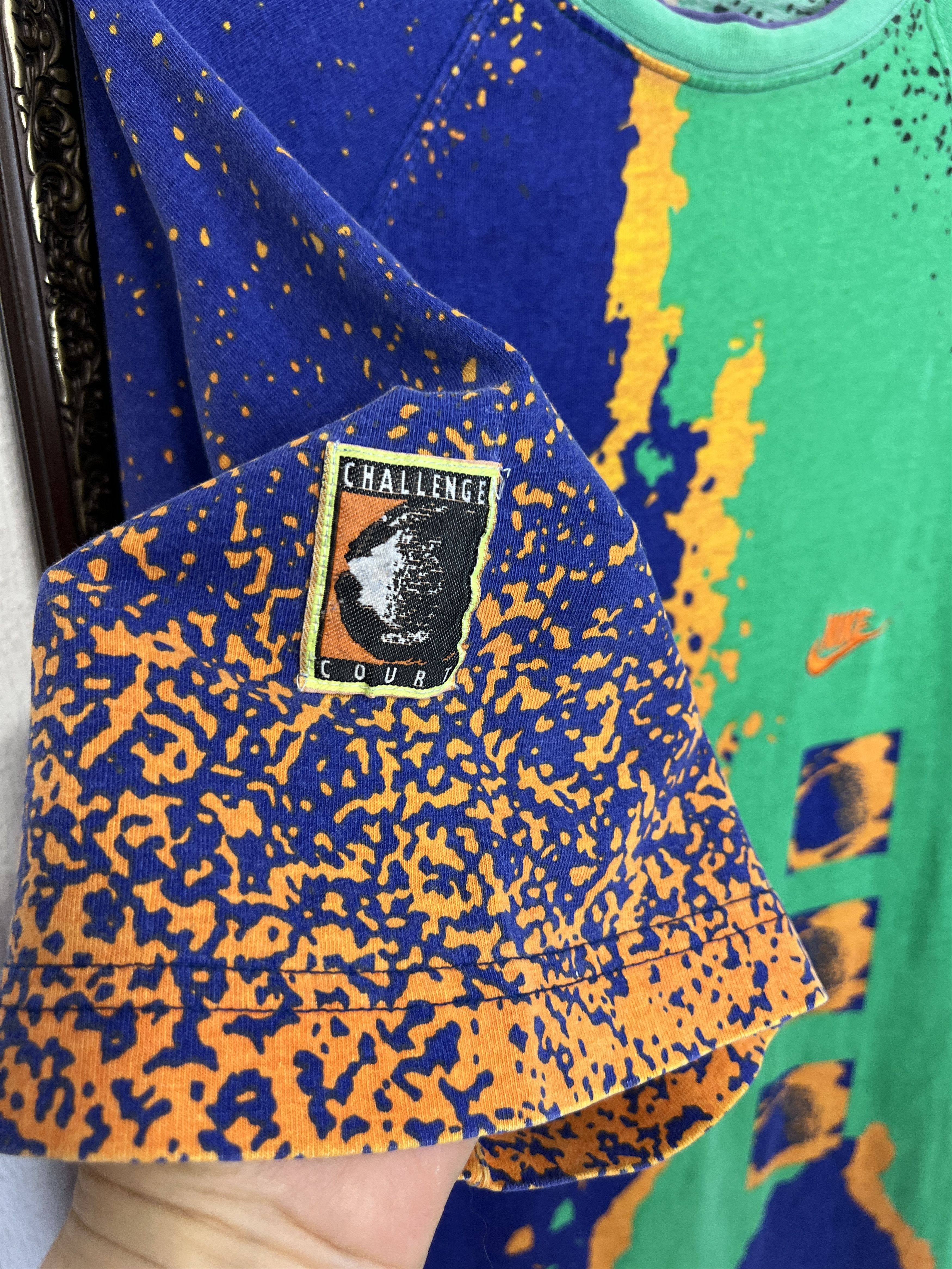 Nike Vintage 90's Challenge Court Andre Agassi Tennis Polo Shirt Size US L / EU 52-54 / 3 - 3 Thumbnail