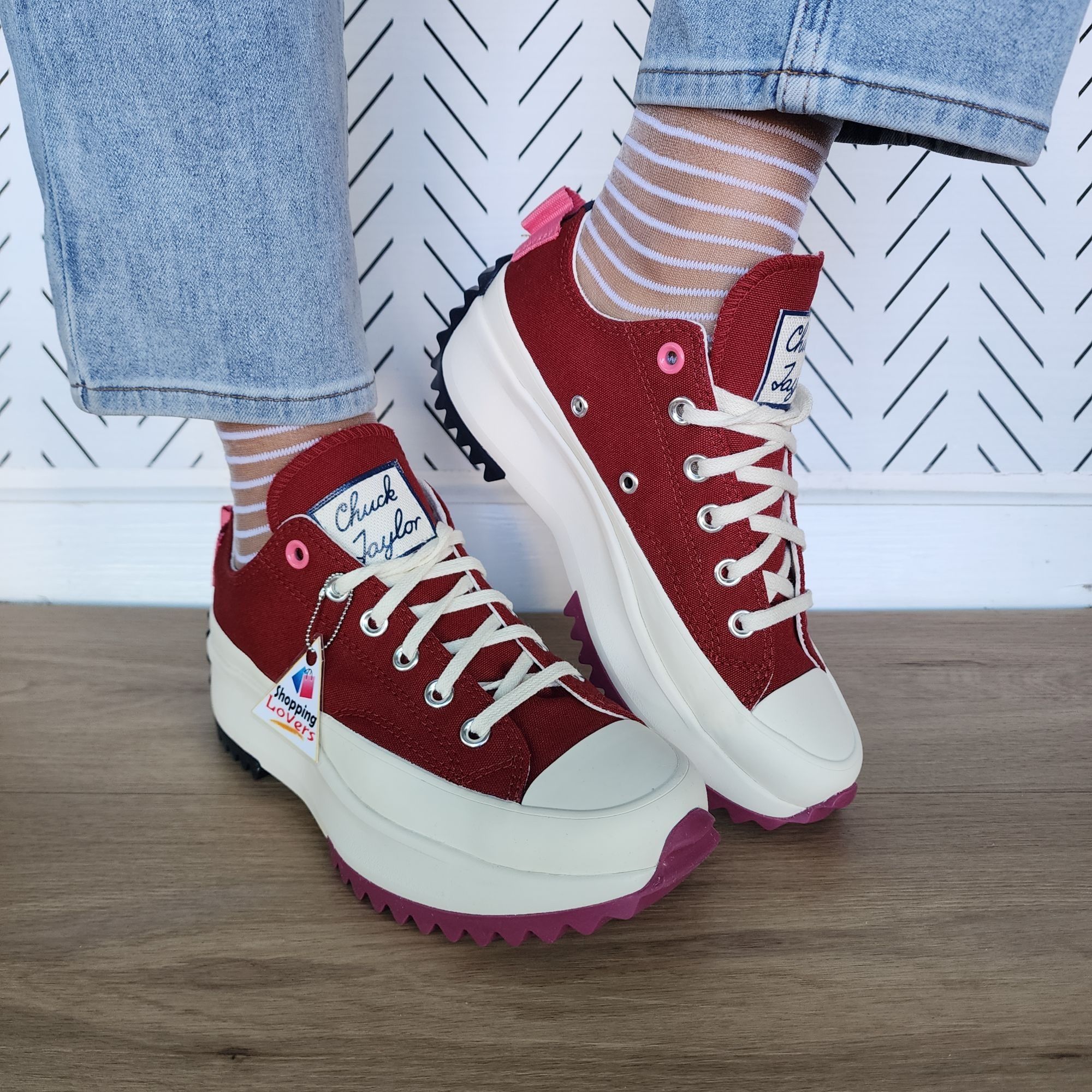Converse ❤️Converse Run Star Hike Ox Low Platform Sz 7.5 Womens Shoes Size US 7.5 / IT 37.5 - 3 Thumbnail