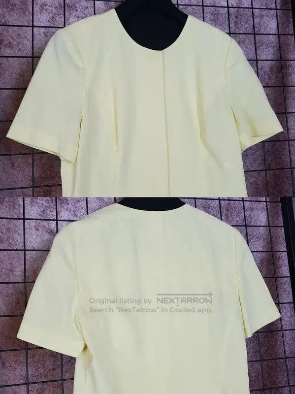 Burberry Burberry Summer Yellow Cotton Short Sleeve Cardigan. Size S / US 4 / IT 40 - 4 Thumbnail