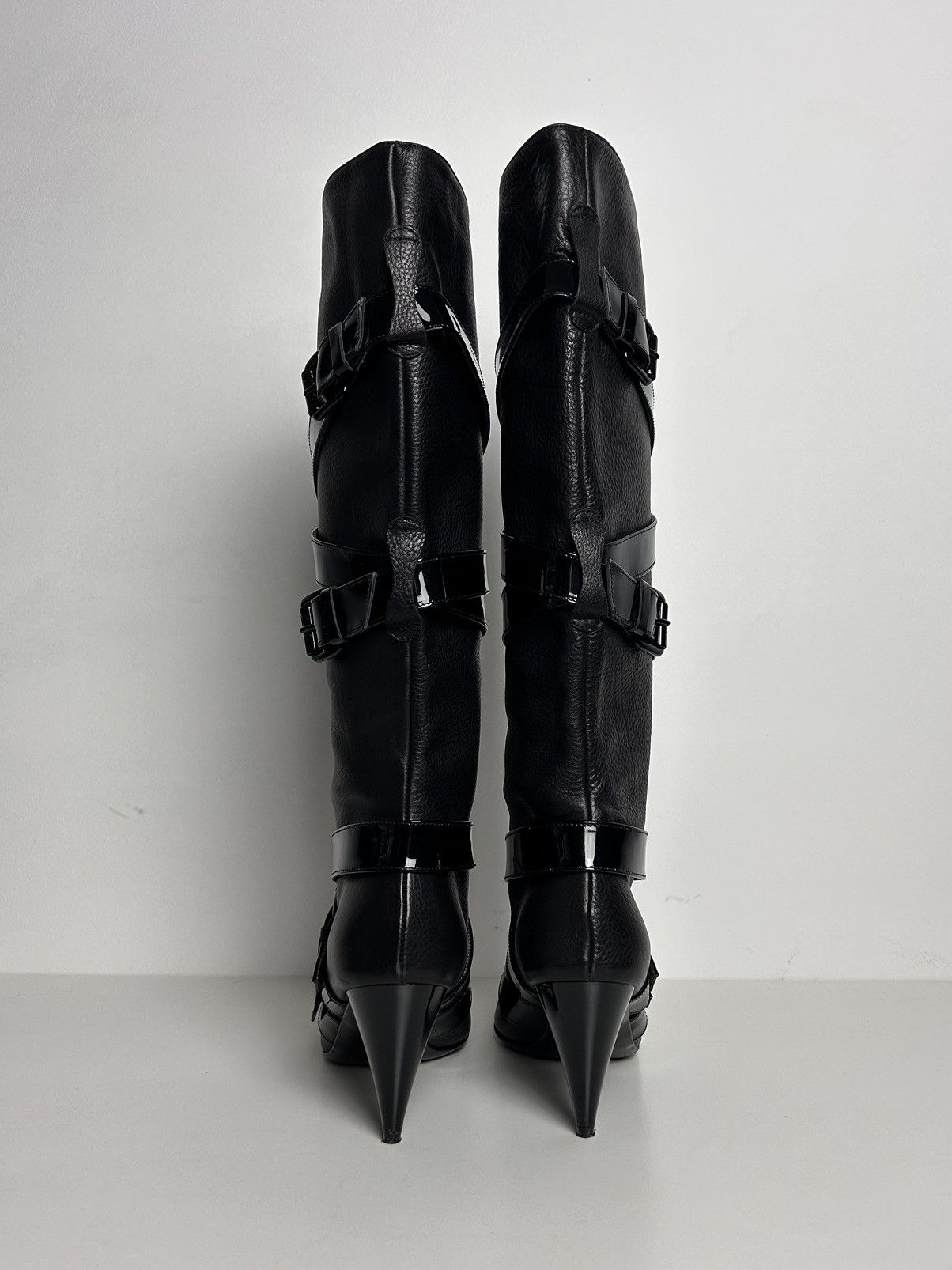 Roberto Cavalli Vintage Roberto Cavalli heeled boots Size US 8 / IT 38 - 9 Thumbnail