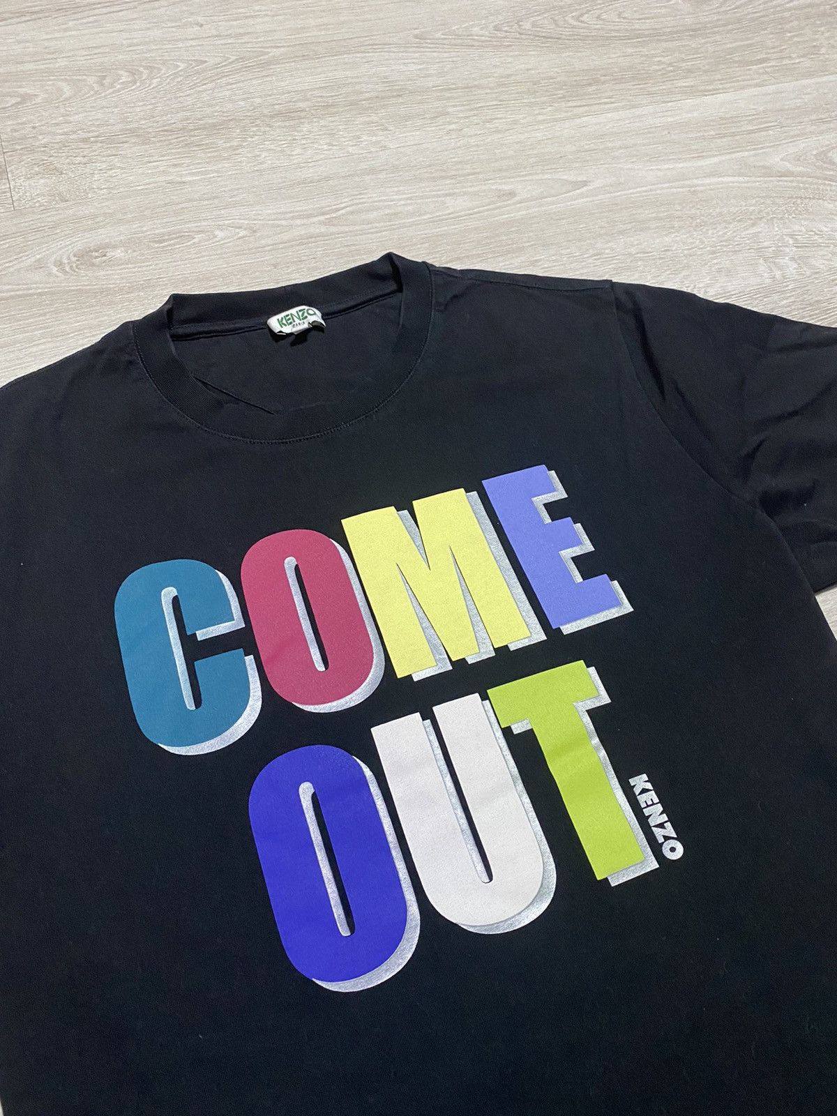 Kenzo Kenzo Paris Big logo T-shirt Come Out Size S Size US M / EU 48-50 / 2 - 1 Thumbnail
