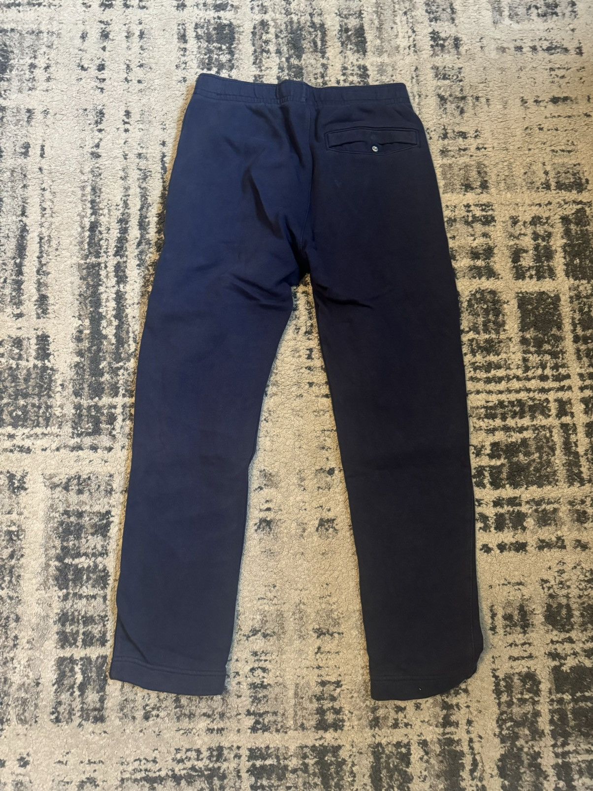 mens nike sweatpants blue