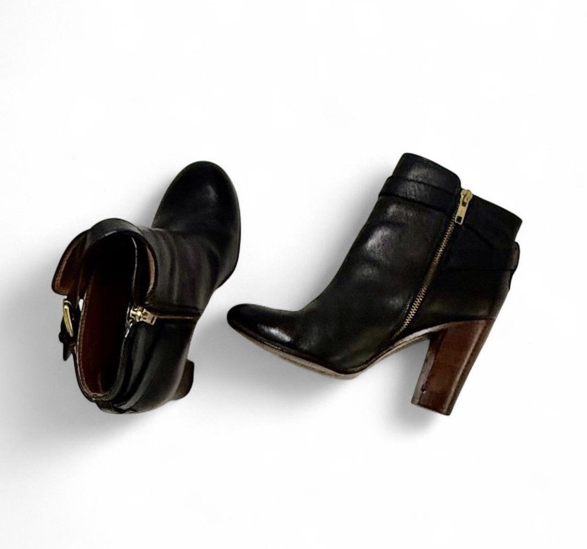 Coach $285 - COACH Tulah Leather Ankle Boots | Size: 8.5 Size US 8.5 / IT 38.5 - 2 Thumbnail