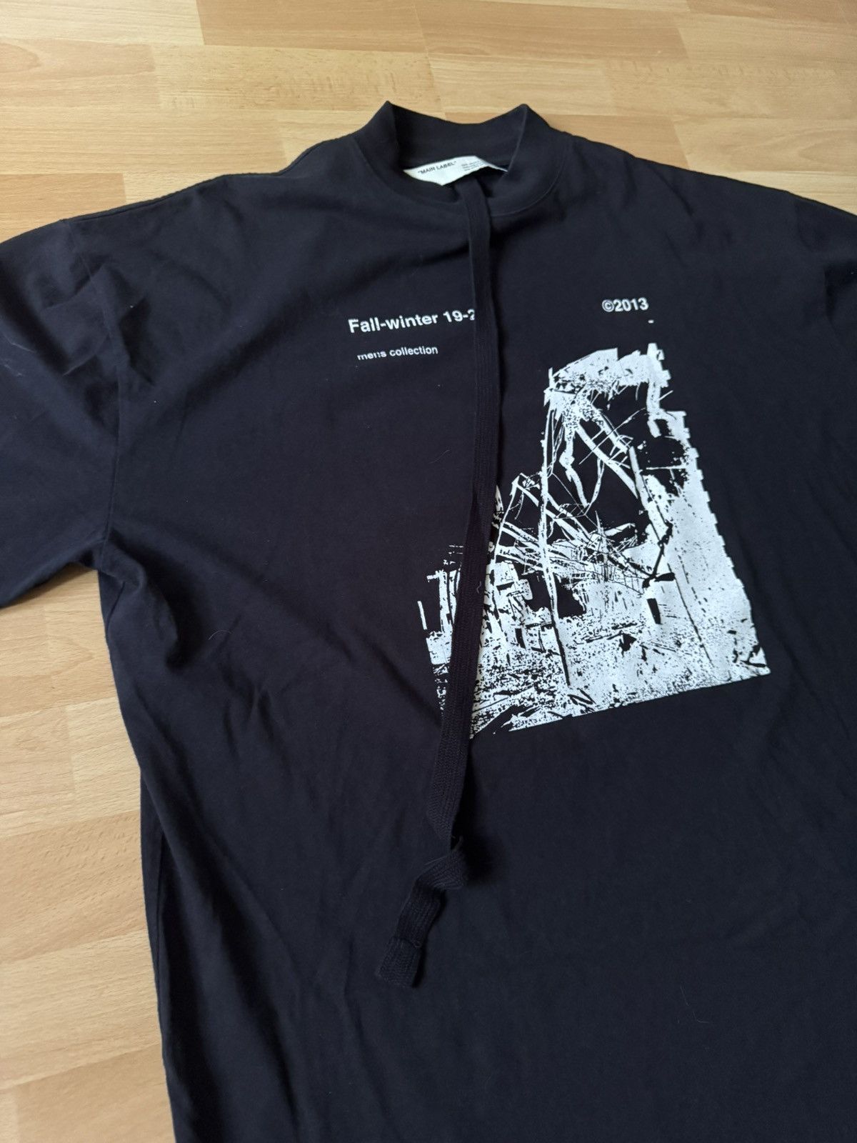 Off-White OffWhite Virgil Abloh "Ruined Factory" Longsleeve Shirt FW19 Size US L / EU 52-54 / 3 - 5 Thumbnail
