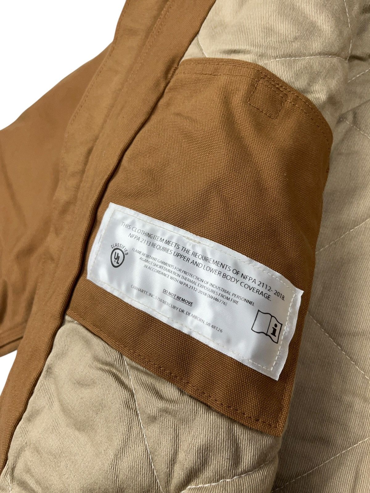 Carhartt × Vintage Vintage New Carhartt Fire Resistant Duck Active Jacket Size US XL / EU 56 / 4 - 11 Thumbnail