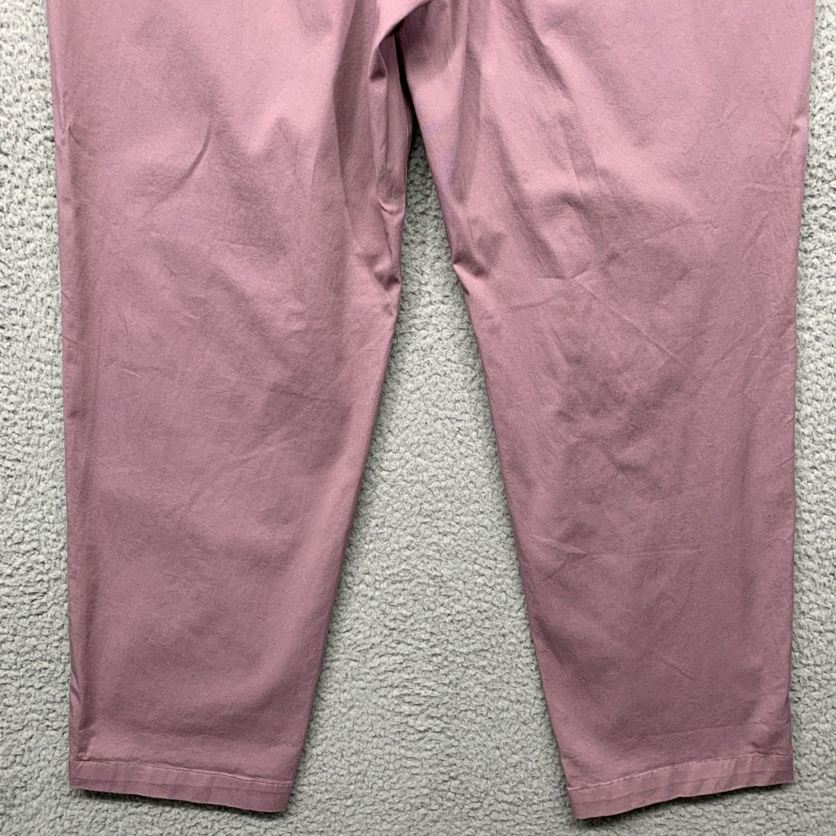 Vintage A New Day Womens Pants Size 16 High-Rise Relaxed Fit Tapered Ankle Lilac NWOT Size 38" / US 16 / IT 52 - 6 Thumbnail