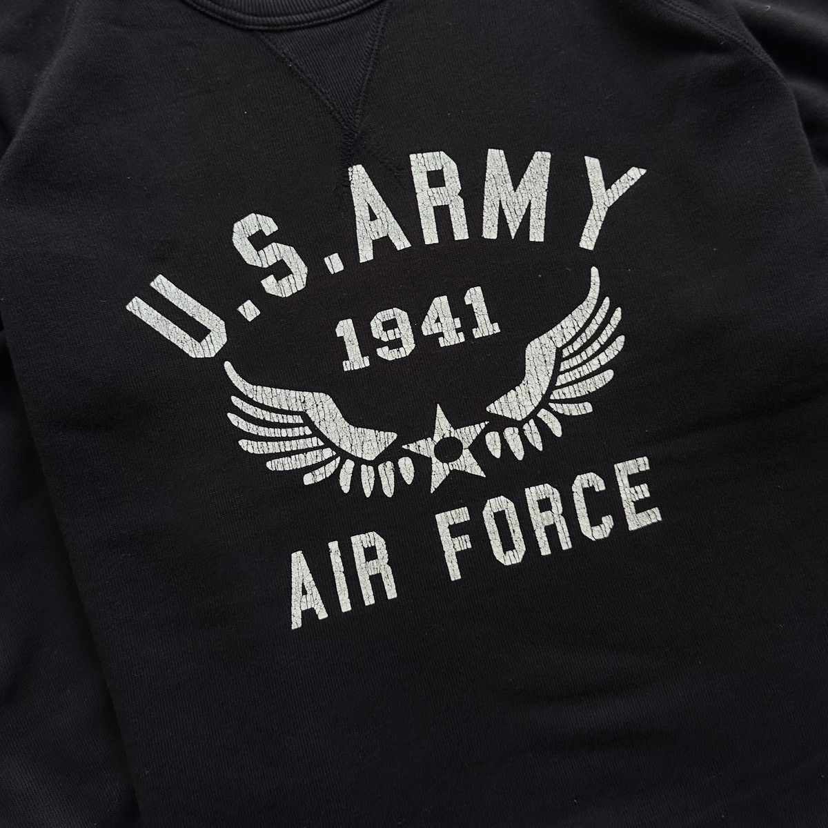 Russell Athletic VINTAGE U.S ARMY AIR FORCE RUSSEL 90’S SWEATSHIRT Size US XL / EU 56 / 4 - 4 Thumbnail