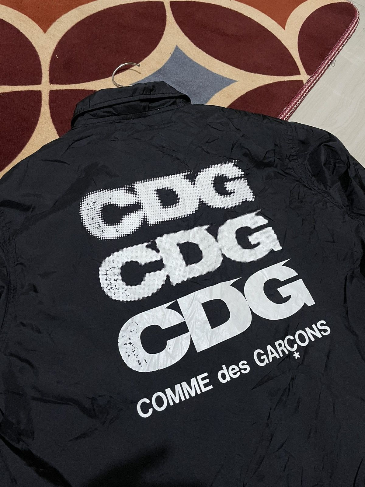 Comme des Garcons Comme des Garçons CDG Coach Jacket black Size US M / EU 48-50 / 2 - 2 Thumbnail