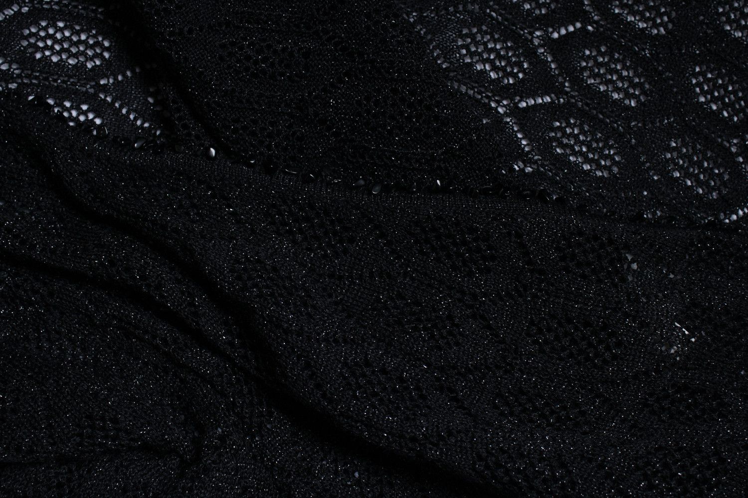 Other Cesare Gatti, knitted lurex cardigan with beads Size M / US 6-8 / IT 42-44 - 5 Thumbnail