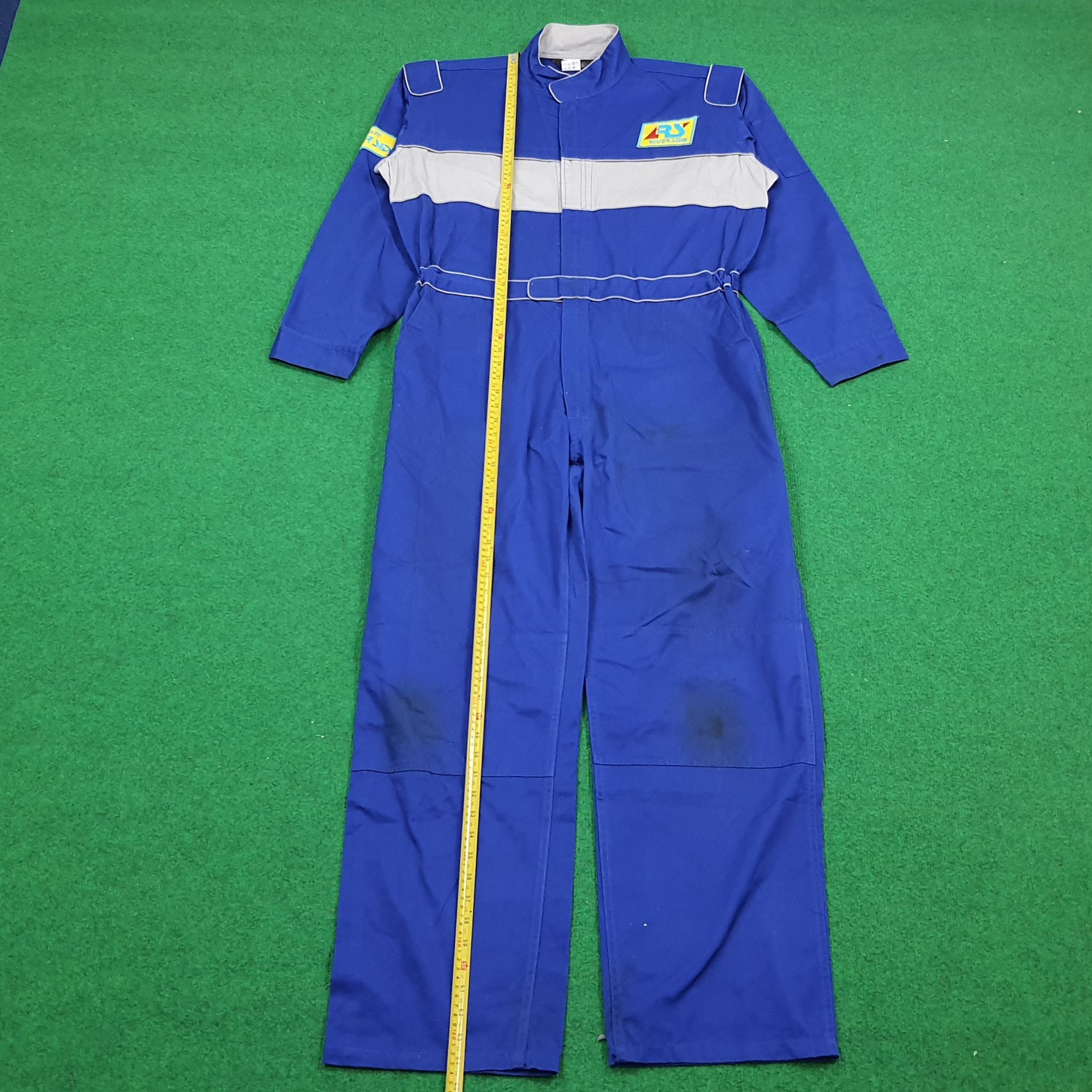 Vintage Vintage River Side Staff Racing Workwear Coverall Size US L / EU 52-54 / 3 - 4 Thumbnail