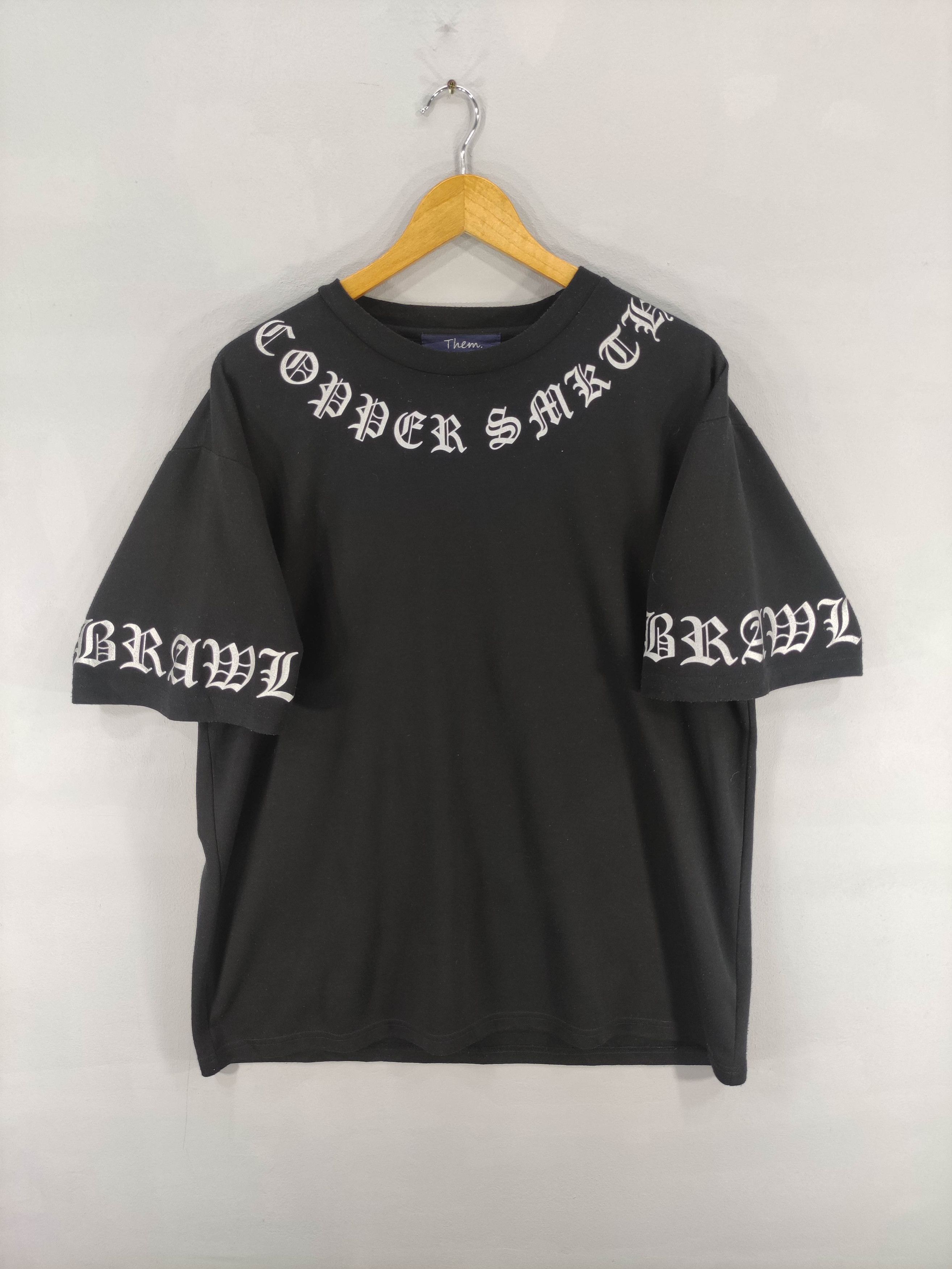 Japanese Brand Tee With Graphic Black Tshirt Size US L / EU 52-54 / 3 - 2 Thumbnail