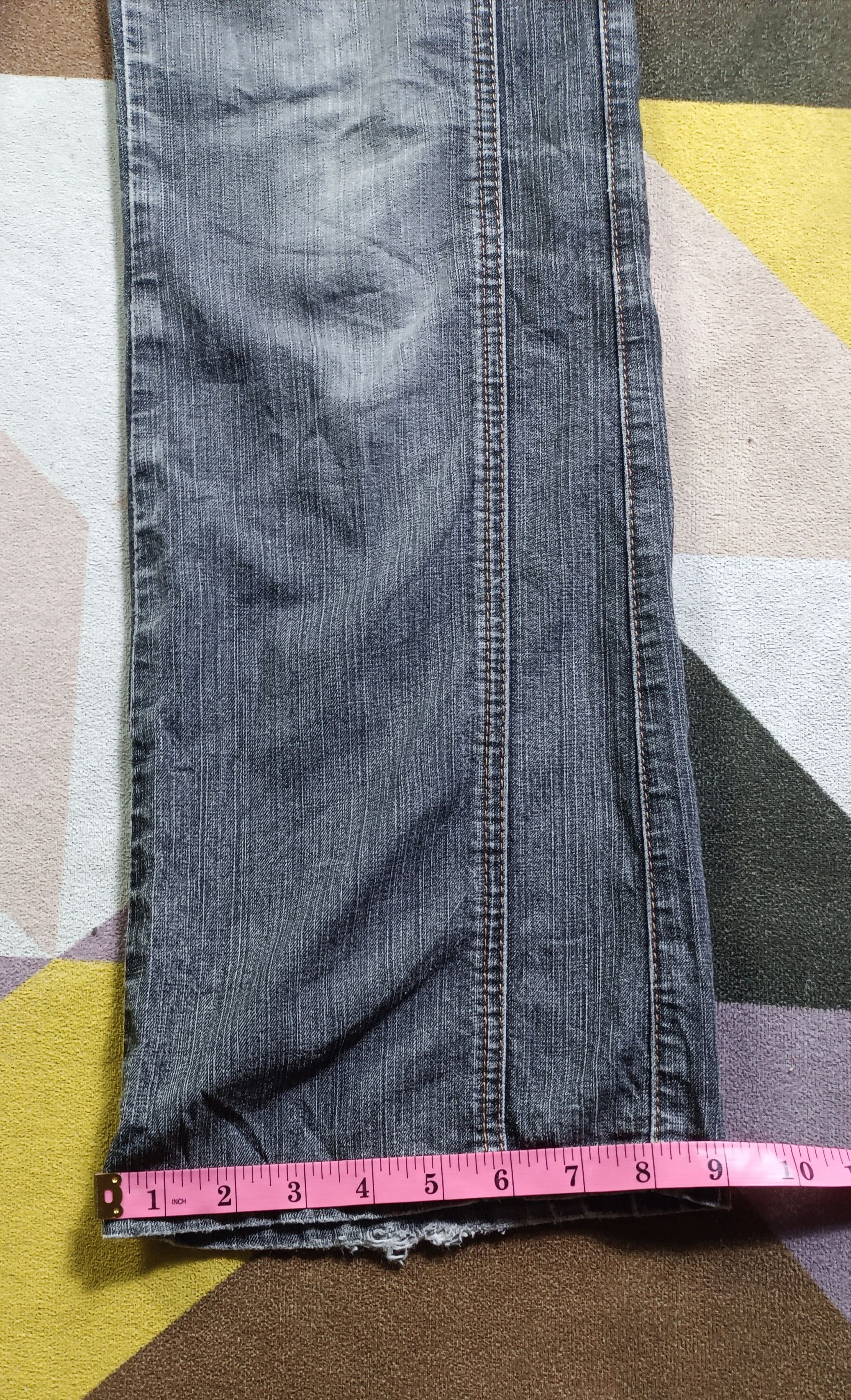 Japanese Brand × Lemaire Vintage🔥Lemoire Flare Distressed Jeans Size US 29 - 15 Thumbnail