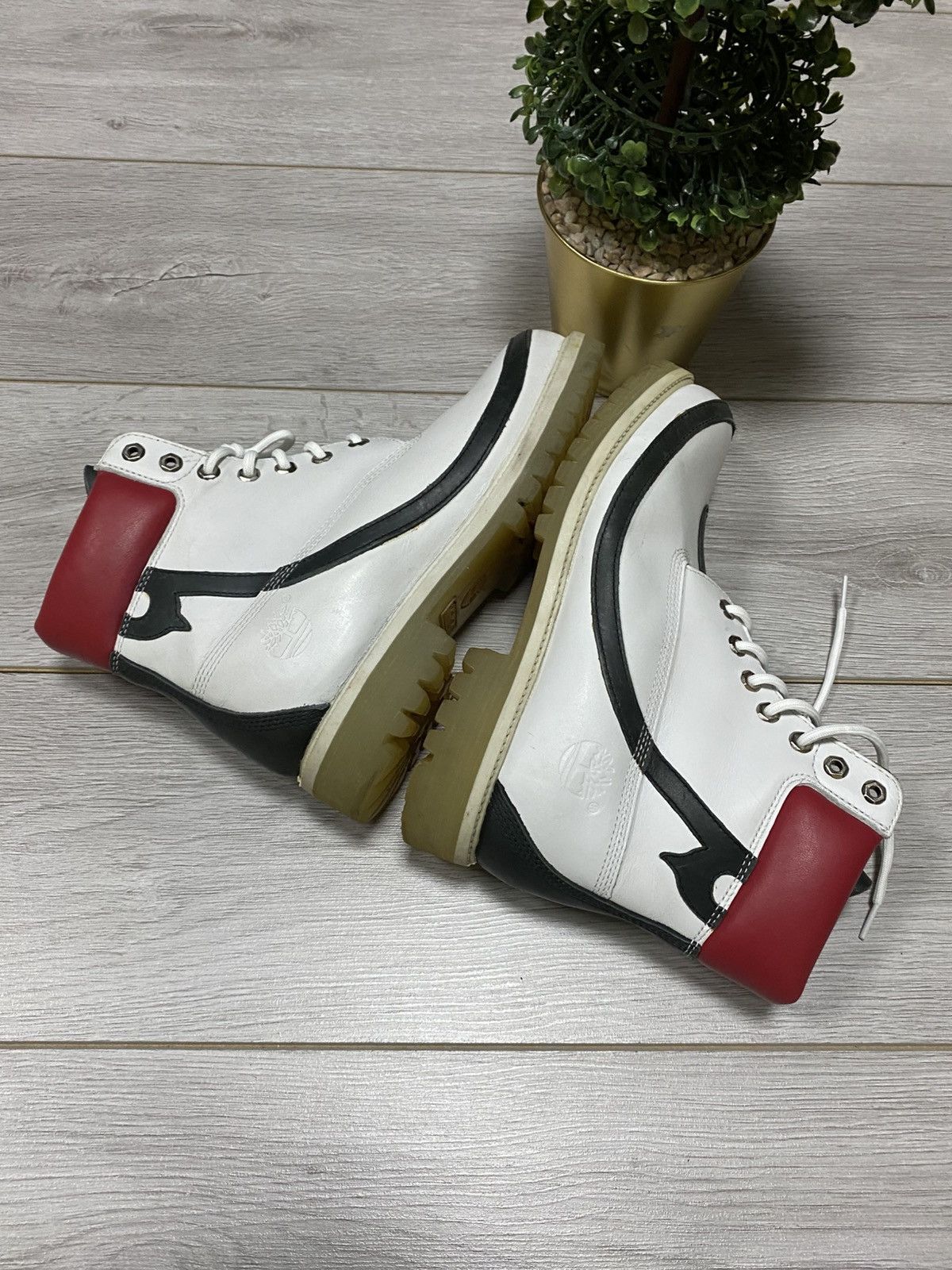 Timberland Timberland x Kabuku RARE Japan limited leather high boots Size US 9 / EU 42 - 7 Thumbnail