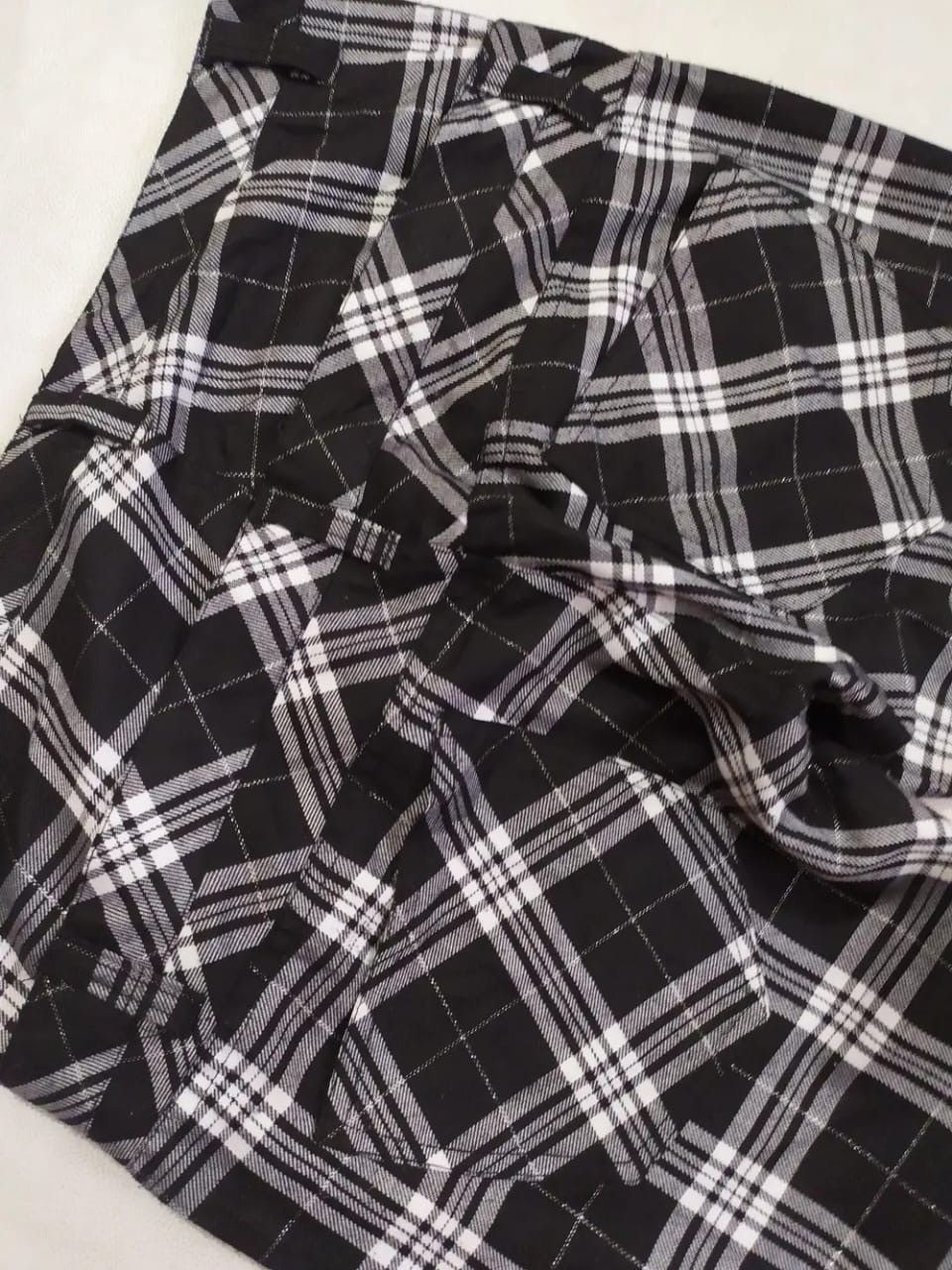 Japanese Brand Suggestion Check Pants Punk Bondage Zipper design Size US 31 - 9 Thumbnail