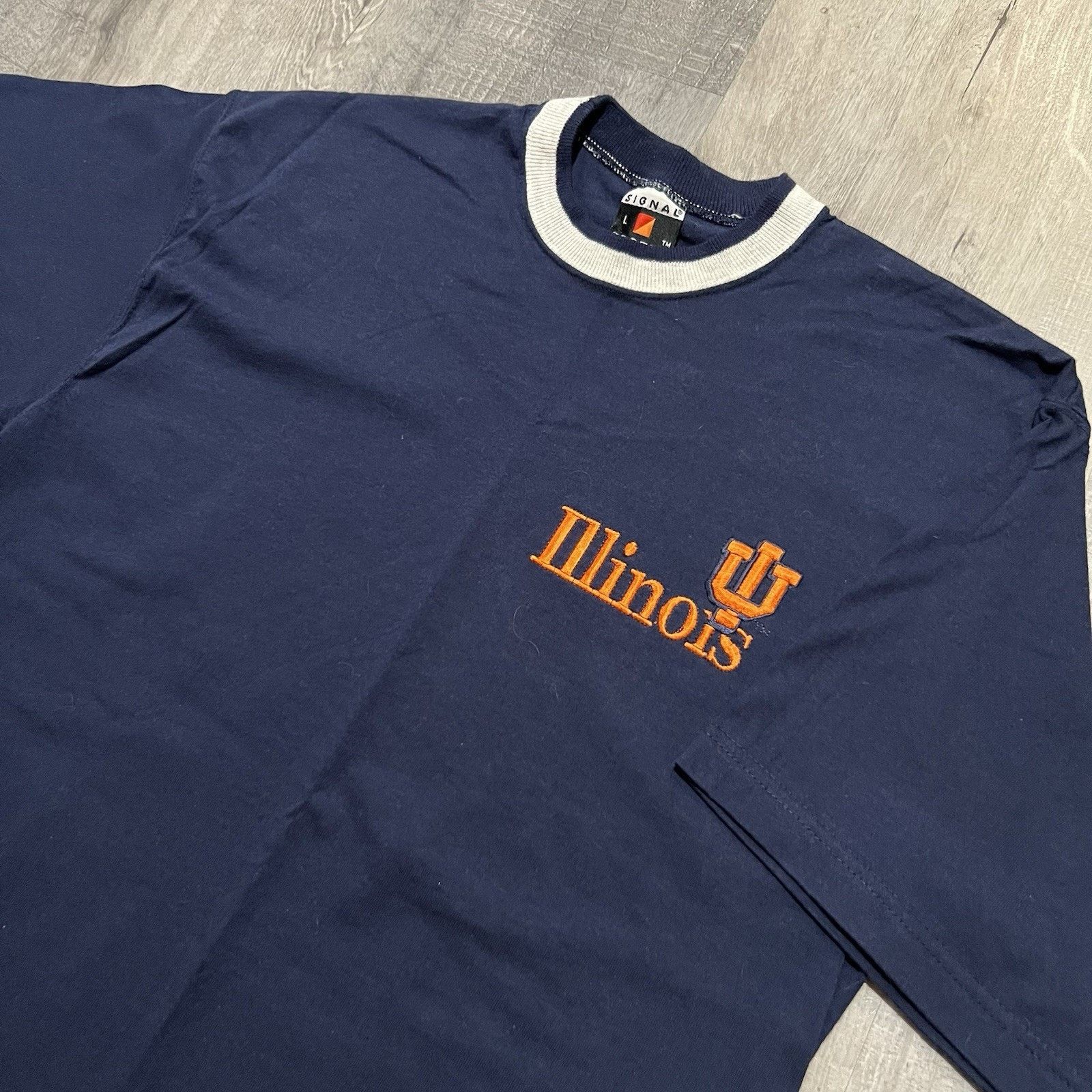 Signal Sport VTG University Of Illinois Fighting Illini 90s College Tee Size US L / EU 52-54 / 3 - 3 Thumbnail