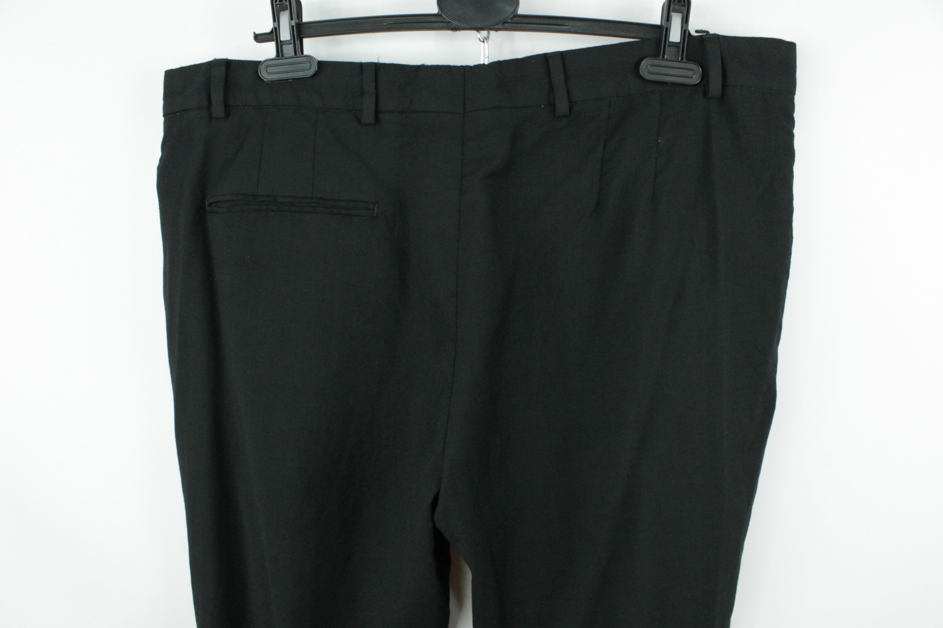 Bottega Veneta Bottega Veneta Slim Fit Casual Black Wool Pants Size US 38 / EU 54 - 7 Thumbnail