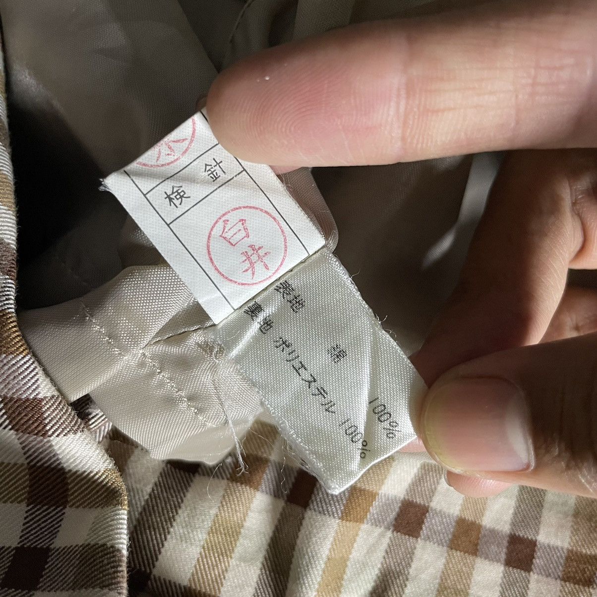 Burberry a72 Vintage Burberrys Nova Robe Size US L / EU 52-54 / 3 - 19 Thumbnail