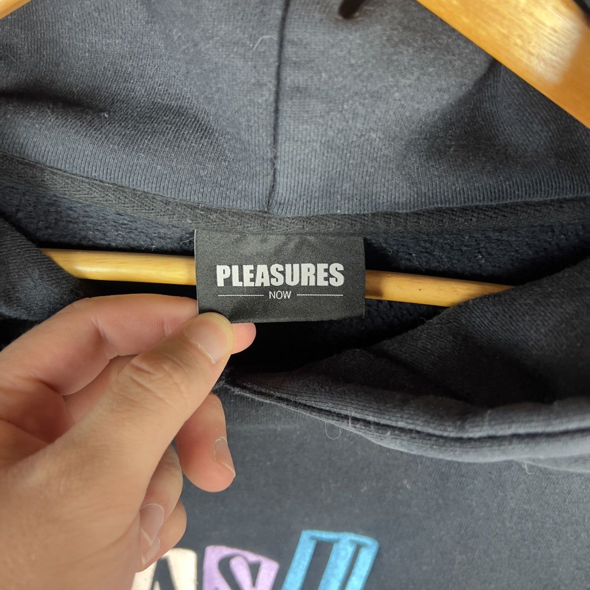 Pleasures Pleasures Hoodie Men’s Size L Cotton Black Long Sleeve’ Size US L / EU 52-54 / 3 - 6 Thumbnail