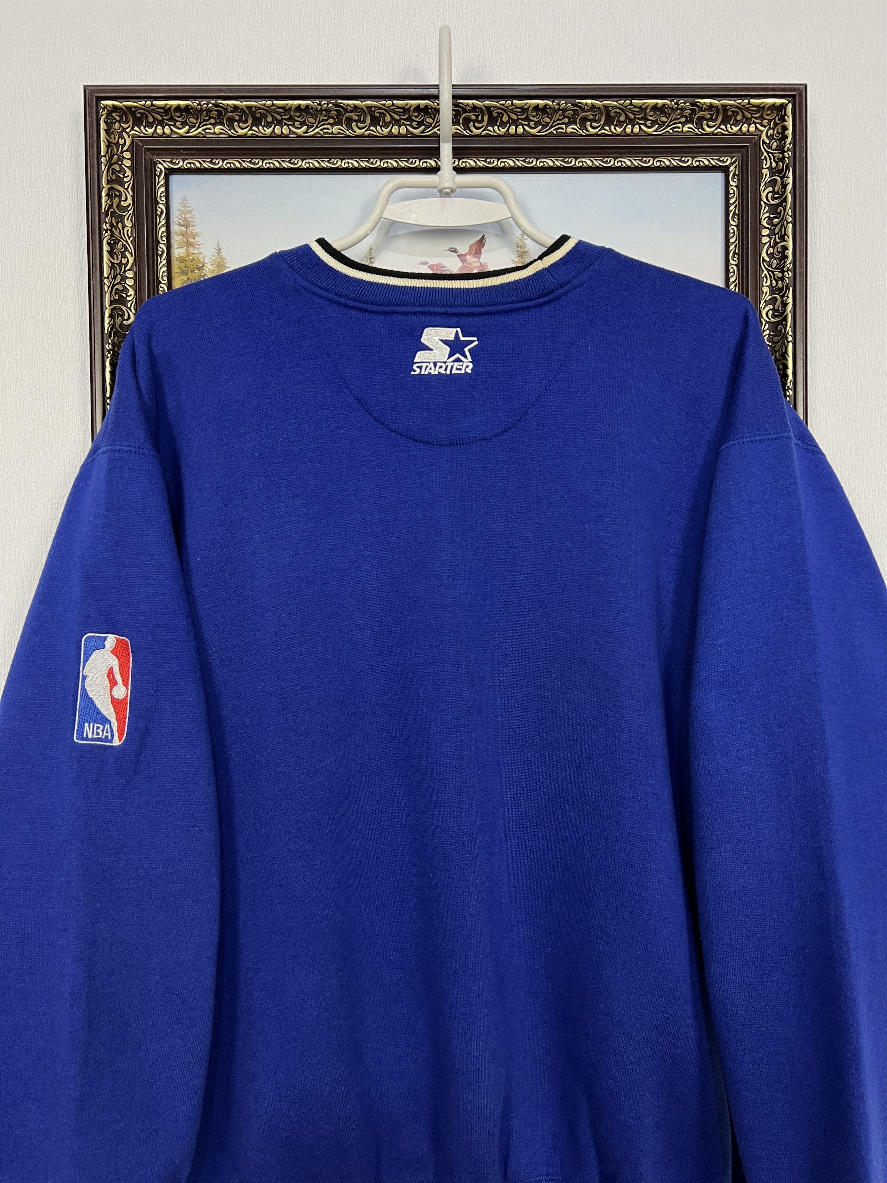 Starter Vintage 90's Starter Orlando Magic NBA Blue Sweatshirt Size US M / EU 48-50 / 2 - 11 Thumbnail