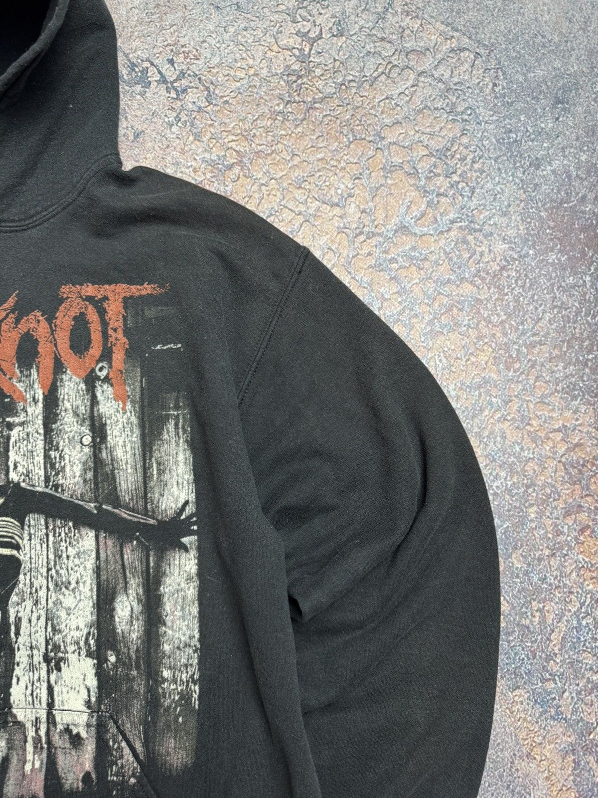 Gildan VINTAGE SLIPKNOT 5: THE GRAY CHAPTER HOODIE Size US M / EU 48-50 / 2 - 7 Thumbnail