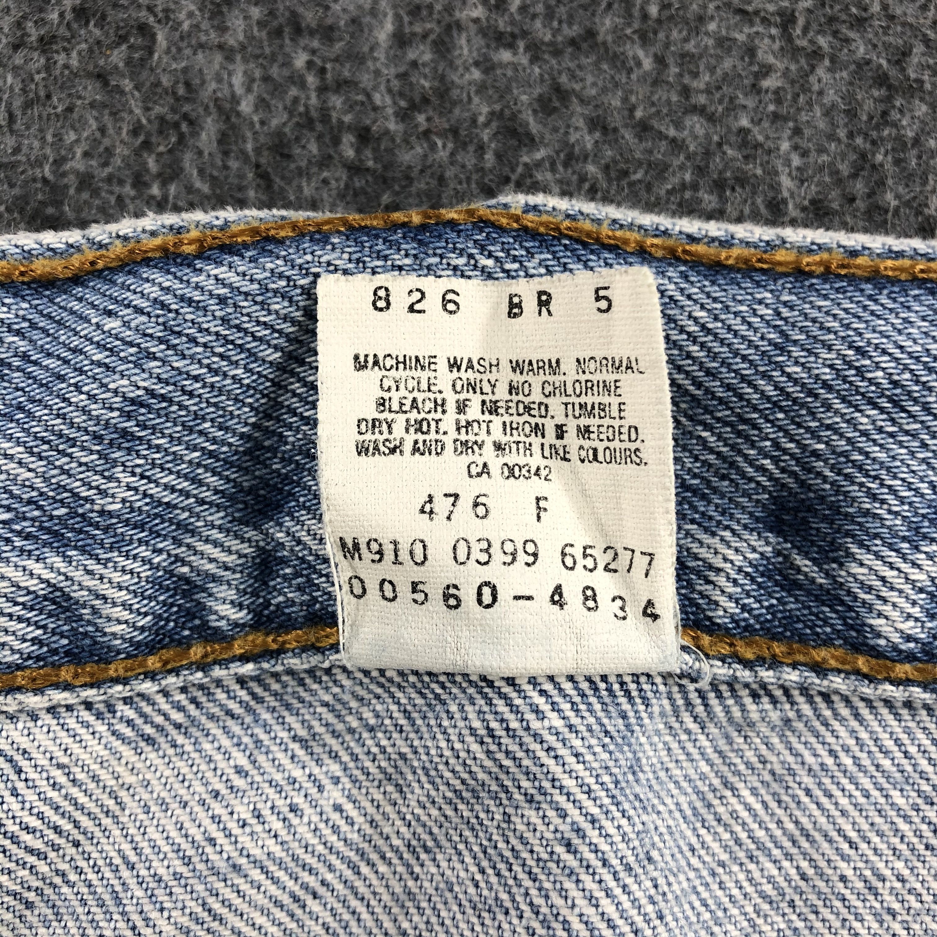 Levi's Vintage 90s Light Wash Levis 560 Jeans-J1681 Size US 38 / EU 54 - 11 Thumbnail