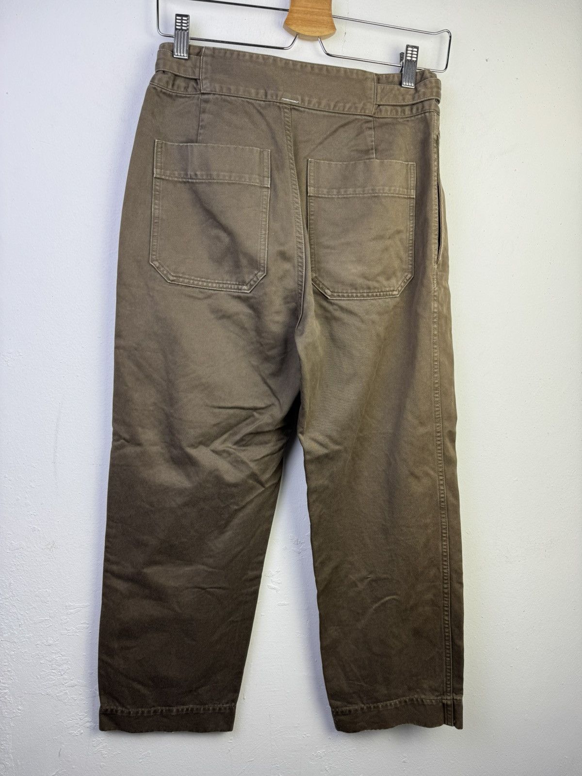 Margaret Howell Margaret Howell MHL Khaki Olive Chino Pant Size US 28 / EU 44 - 6 Thumbnail