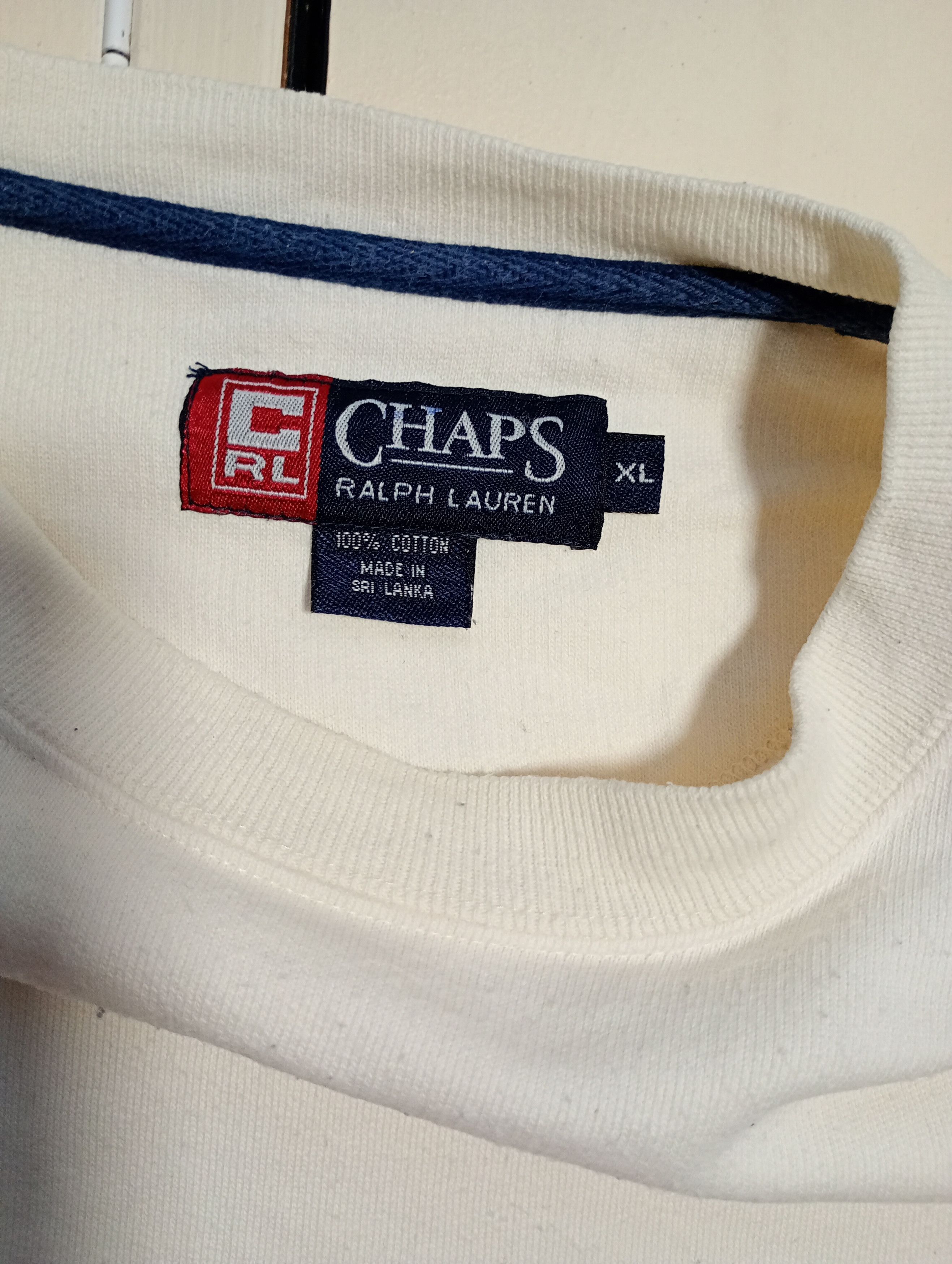 Chaps Ralph Lauren Chaps Ralph Lauren American Flag Sweatshirt Vintage Size US XL / EU 56 / 4 - 7 Thumbnail