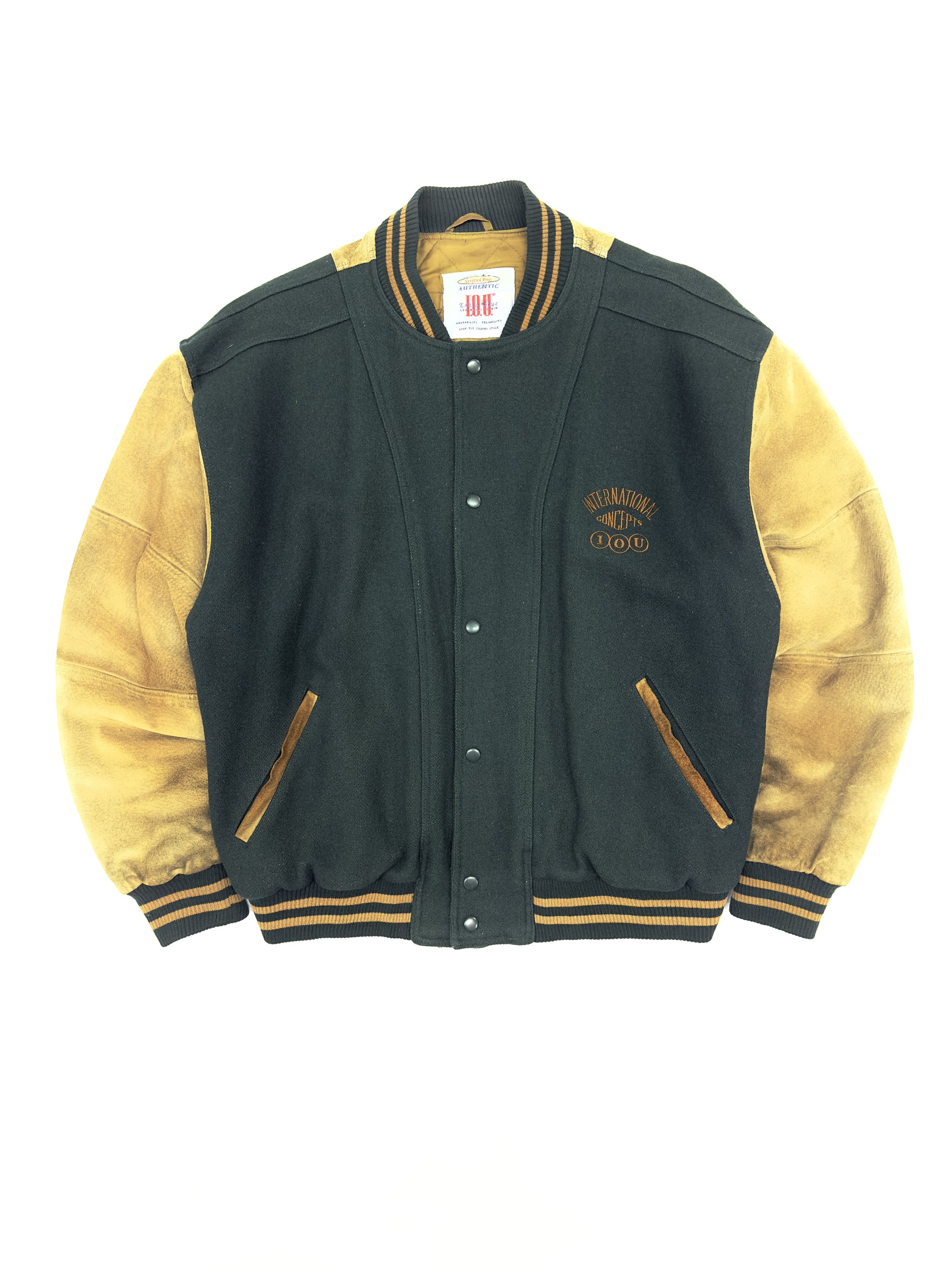 Vintage I.O.U. Across America Already Legend Bomber Jacket Size US XL / EU 56 / 4 - 1 Thumbnail