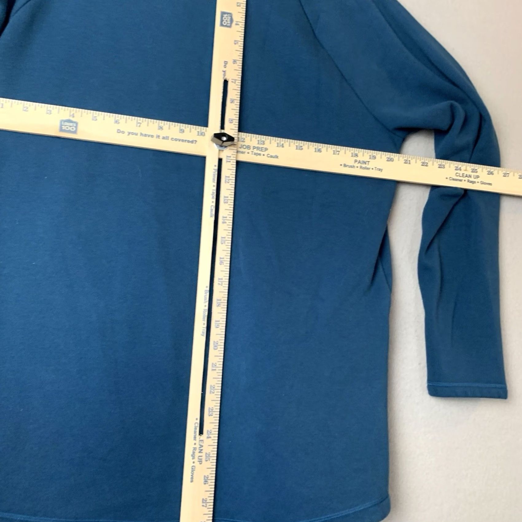 Athleta Athleta Sweatshirt Womens XL Blue Cozy Karma Asym Pullover Tunic Y2K Gorpcore Size XL / US 12-14 / IT 48-50 - 6 Thumbnail