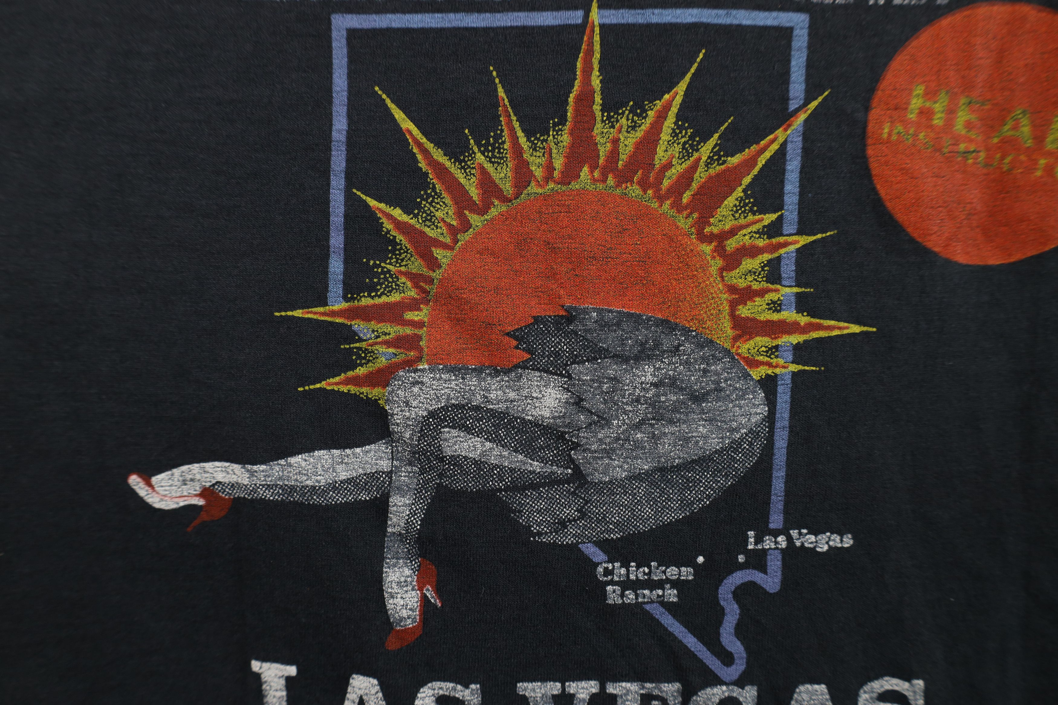 Vintage Vintage 80s 90s Chicken Ranch Whore House Las Vegas T-Shirt Size US L / EU 52-54 / 3 - 6 Thumbnail