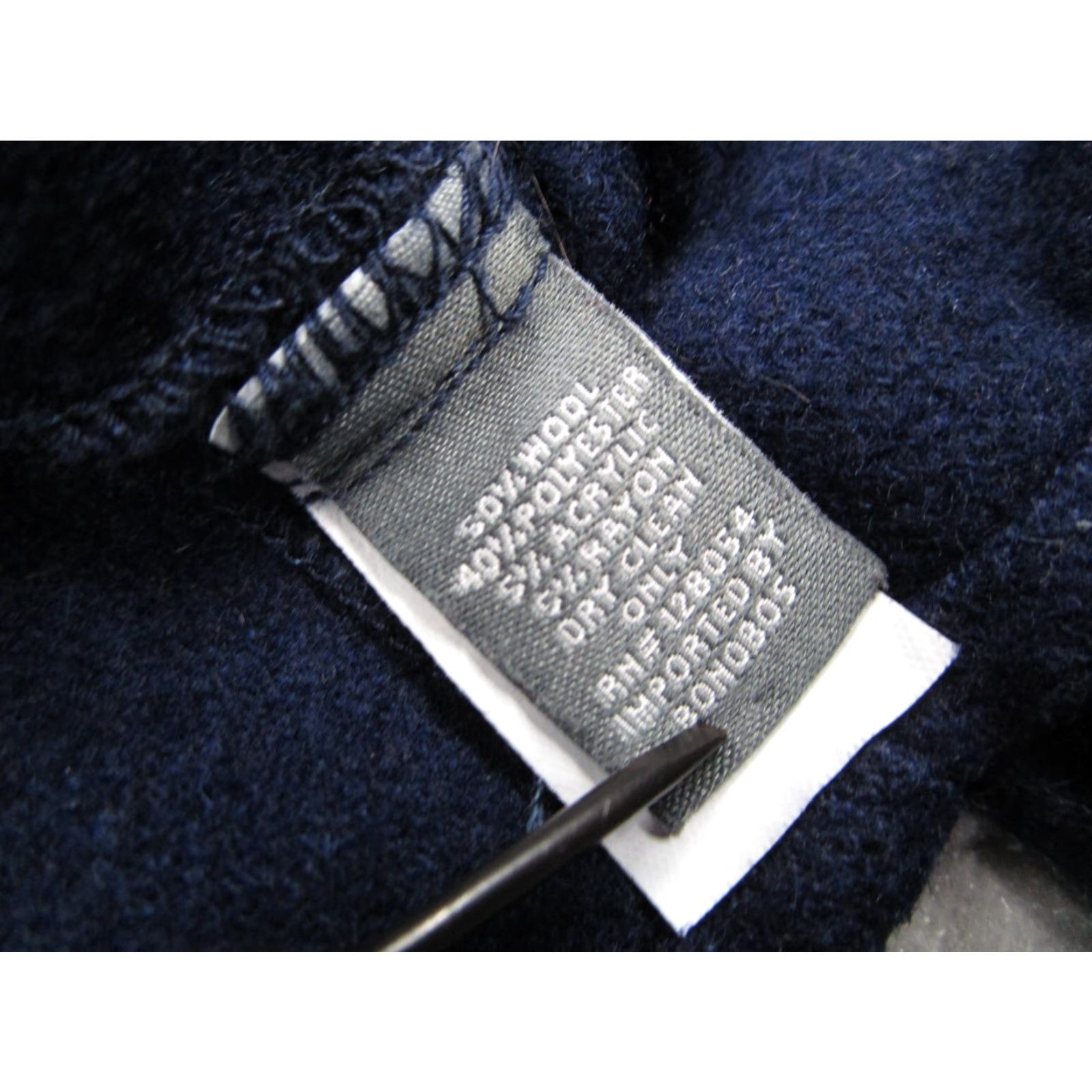 Bonobos VINTAGE Bonobos Shirt Men’s Medium Blue Slim Fit Wool Button-Up Camp Hike Travel Size US M / EU 48-50 / 2 - 4 Thumbnail