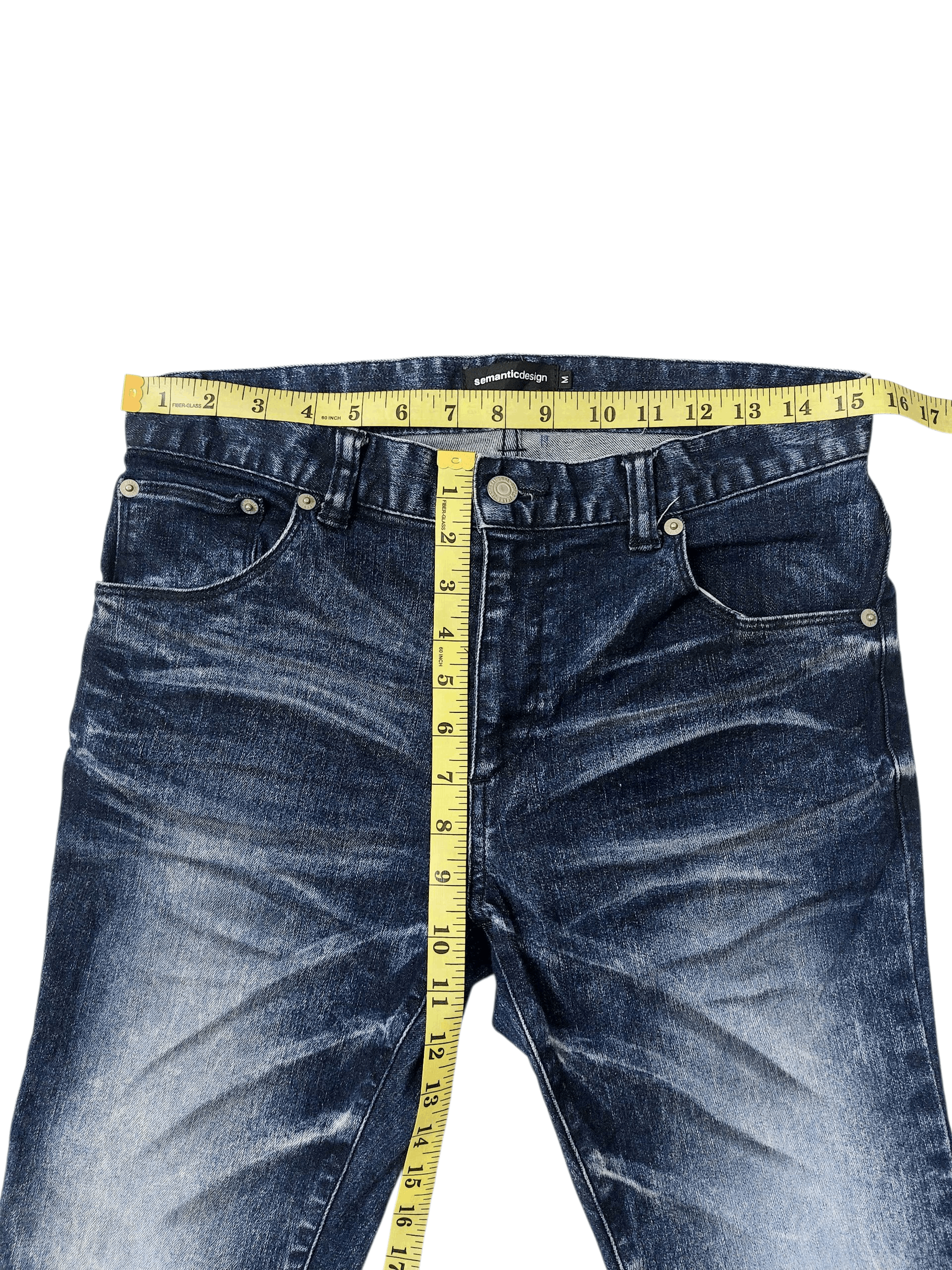 semanticdesign 💥Semanticdesign Clawmark Japan Market Denim Size US 30 / EU 46 - 18 Thumbnail