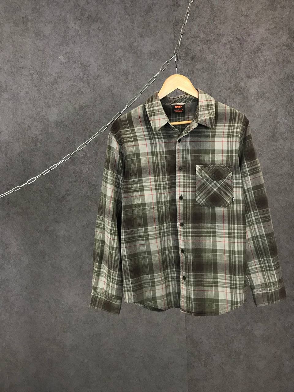 Vintage Nike 6.0 vintage flannel shirt Size US S / EU 44-46 / 1 - 1 Thumbnail