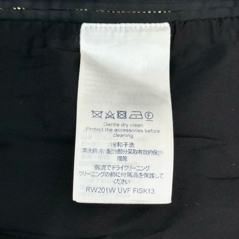 Louis Vuitton Louis Vuitton Black wool double-zip skirt 2505-Nextarrow Size 35" - 6 Thumbnail