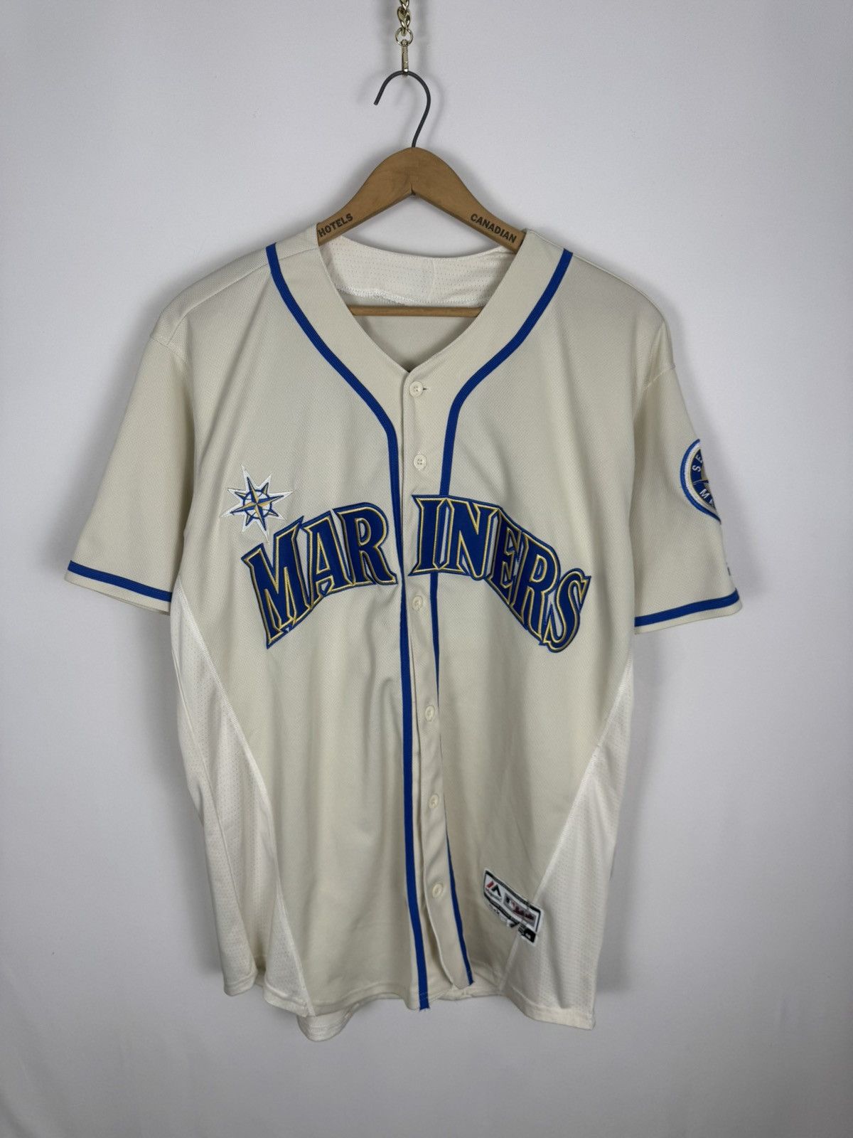 Majestic Vintage Majestic Seattle Mariners Randy Johnson Jersey Size US XL / EU 56 / 4 - 4 Thumbnail