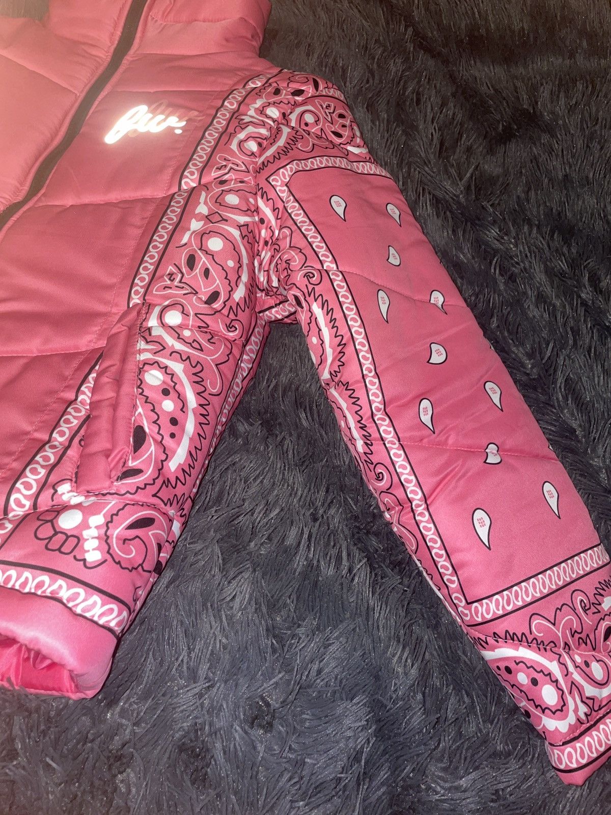 Other Pink Bandanna Jacket Size XS / US 0-2 / IT 36-38 - 3 Thumbnail