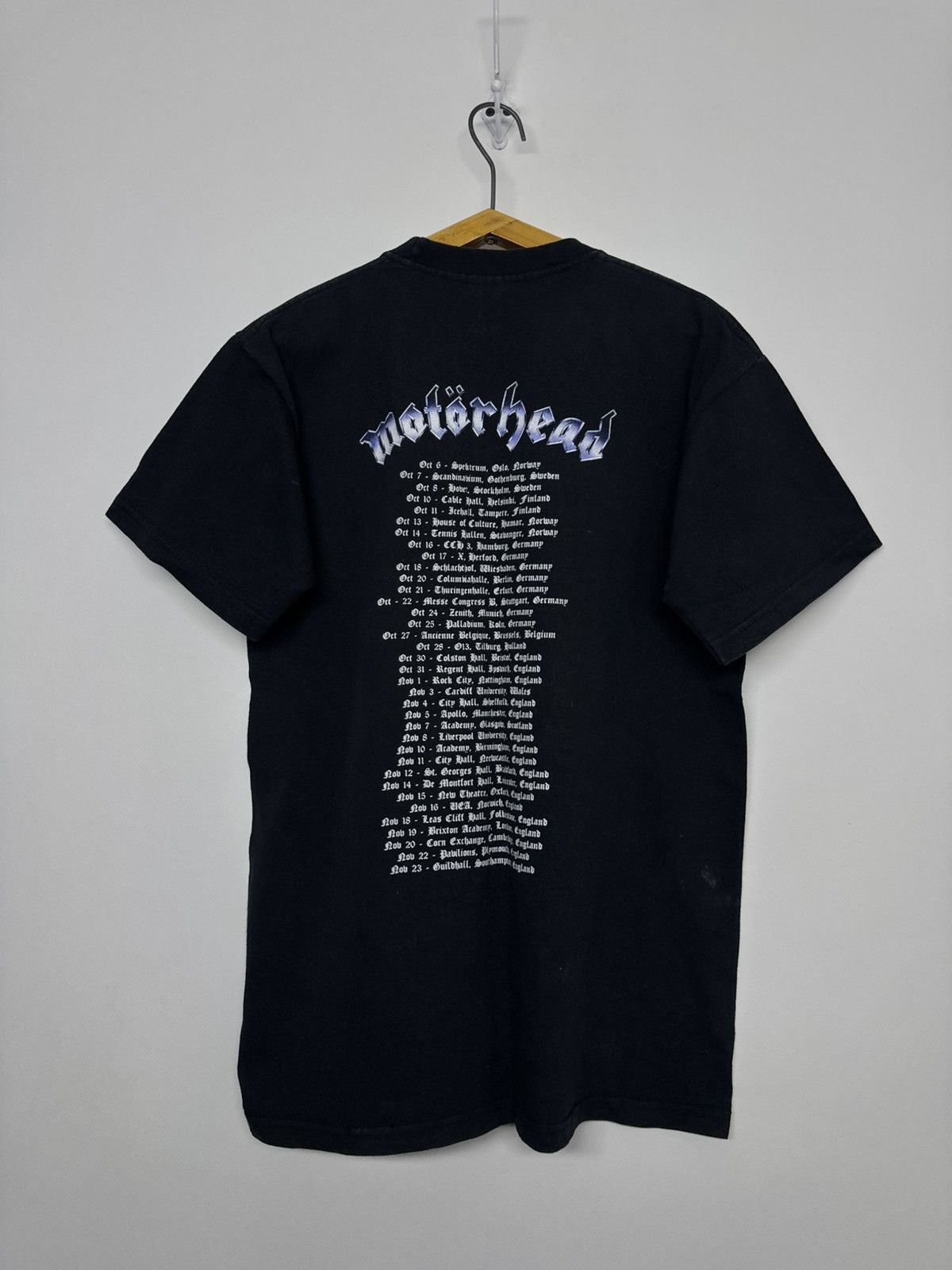 Fruit Of The Loom Vintage MOTORHEAD T-Shirt Size Large 2005 Concert Tour Shirt Size US S / EU 44-46 / 1 - 2 Thumbnail