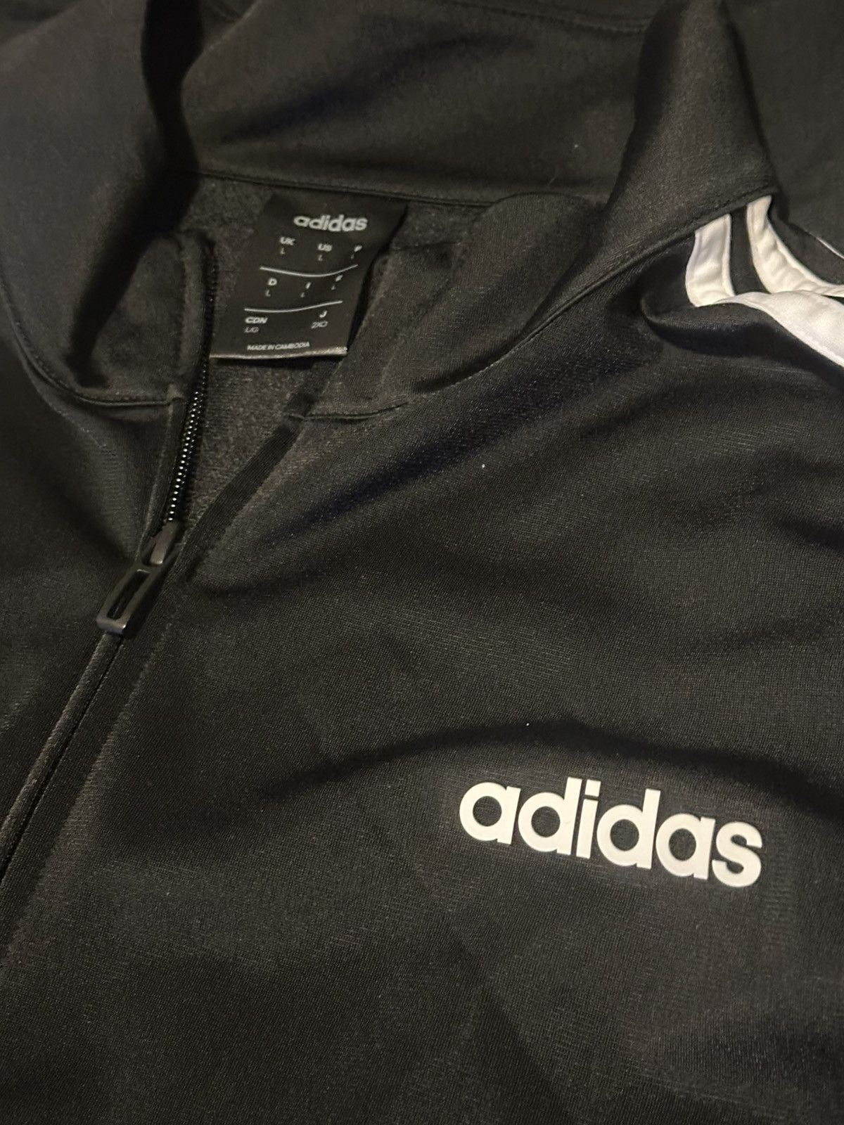 Adidas × Vintage Adidas zip up jacket Size US L / EU 52-54 / 3 - 3 Thumbnail
