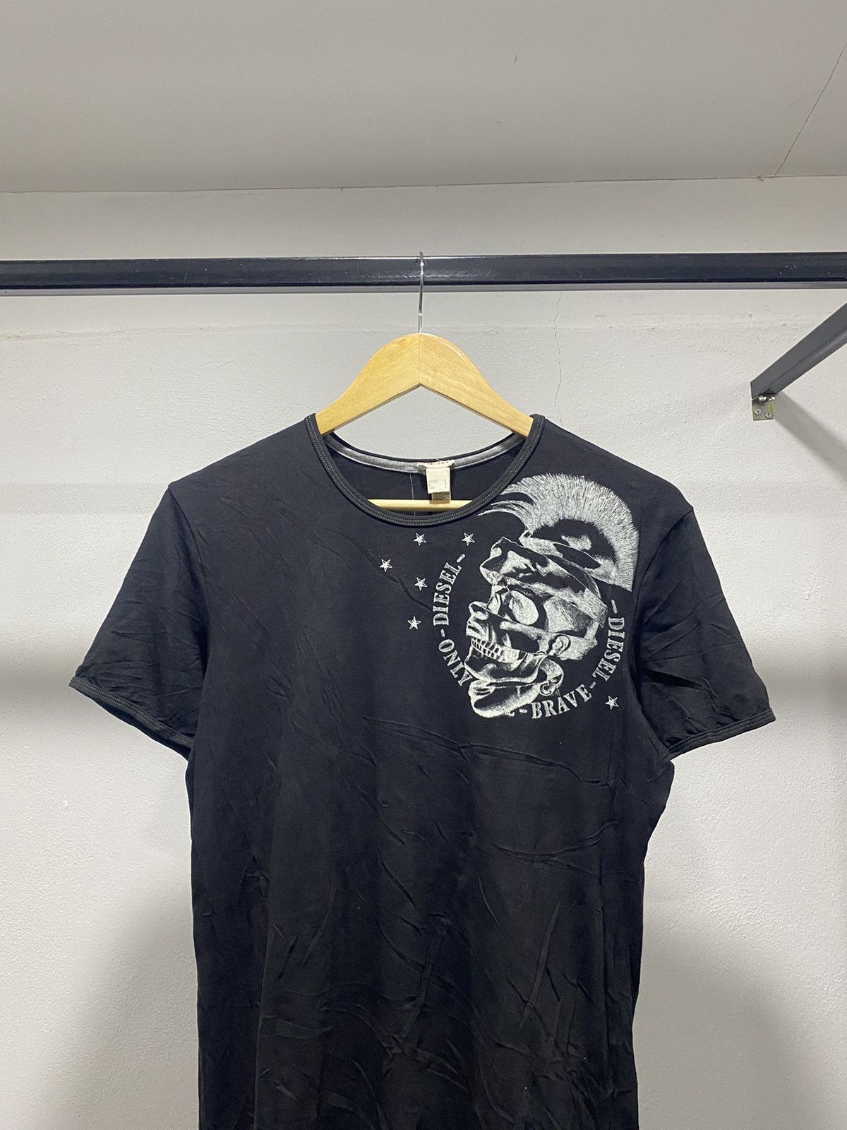 Hysteric Glamour Sick☠️ Diesel Punk Head Skull Grunge Lgb Stretch Size US L / EU 52-54 / 3 - 3 Thumbnail