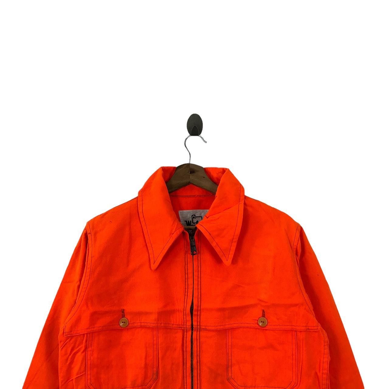 Woolrich Woolen Mills Vintage WOOLRICH WOOLEN MILLS Orange Jacket Jeans Denim Size US M / EU 48-50 / 2 - 3 Thumbnail