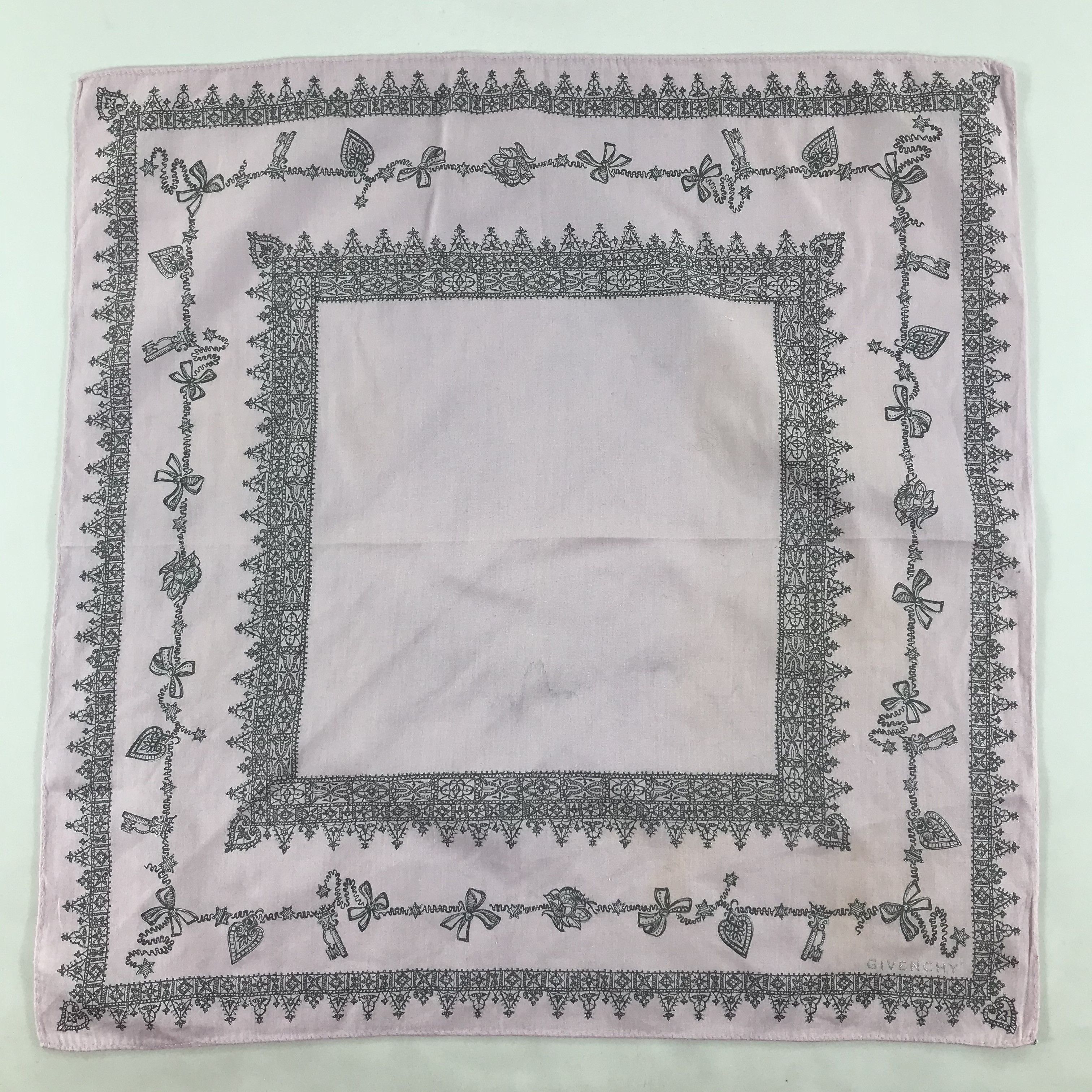 Vintage Vintage Givenchy Bandana / Handkerchief / Neckerchief -S1886 Size ONE SIZE - 1 Thumbnail