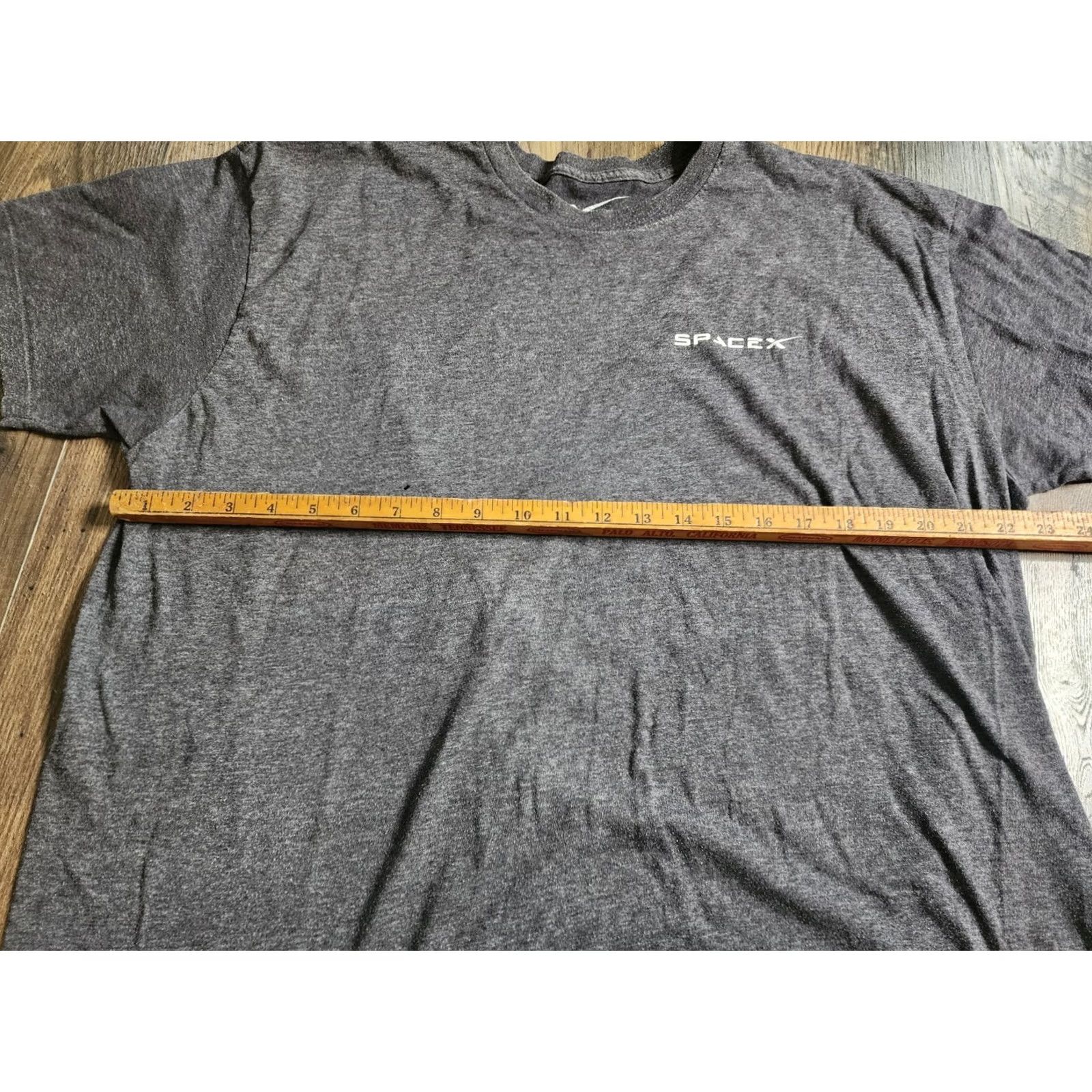 Doublet SpaceX Mens T-Shirt 2XL Rocket Rocketeer Crew Neck Short Sleeve Double-Sided Multicolor Distressed Size US XXL / EU 58 / 5 - 2 Thumbnail