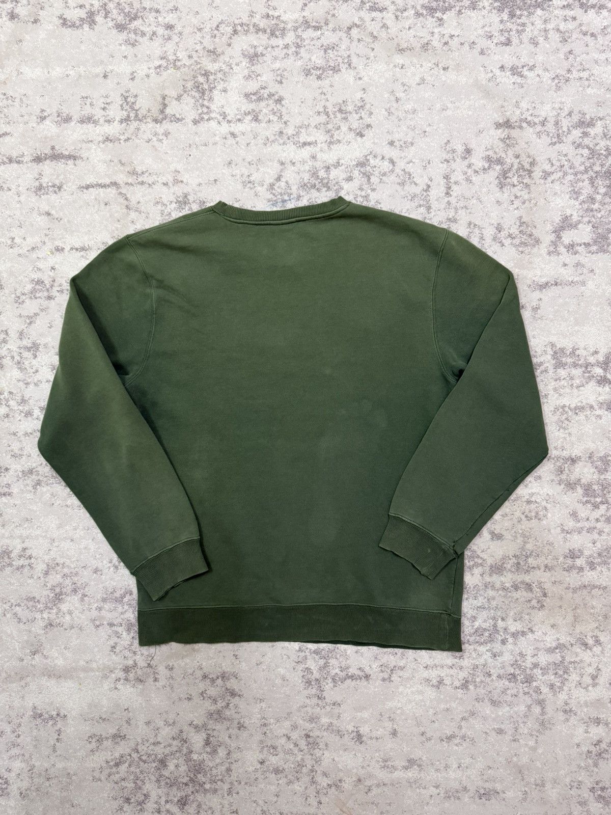 Stussy Stussy Emdroidery Center Logo Distressed Sweatshirt Size US XL / EU 56 / 4 - 14 Thumbnail