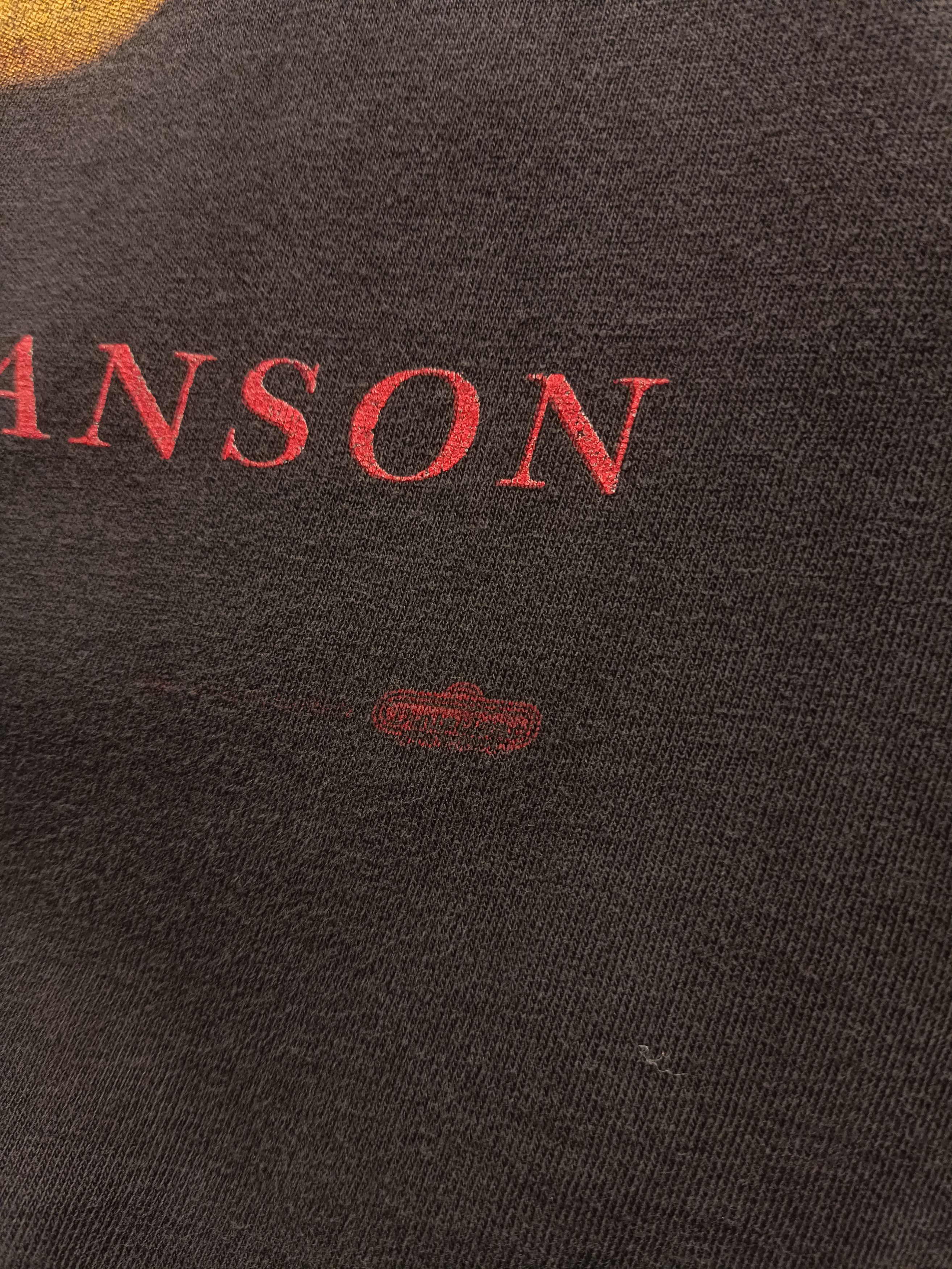 Band Tees × Vintage vintage 90s marilyn manson Size US L / EU 52-54 / 3 - 3 Thumbnail