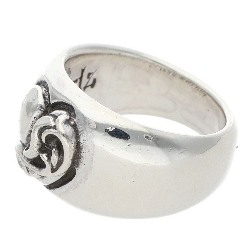Chrome Hearts Chrome Hearts Heart in Band Silver Ring Size ONE SIZE - 5 Thumbnail