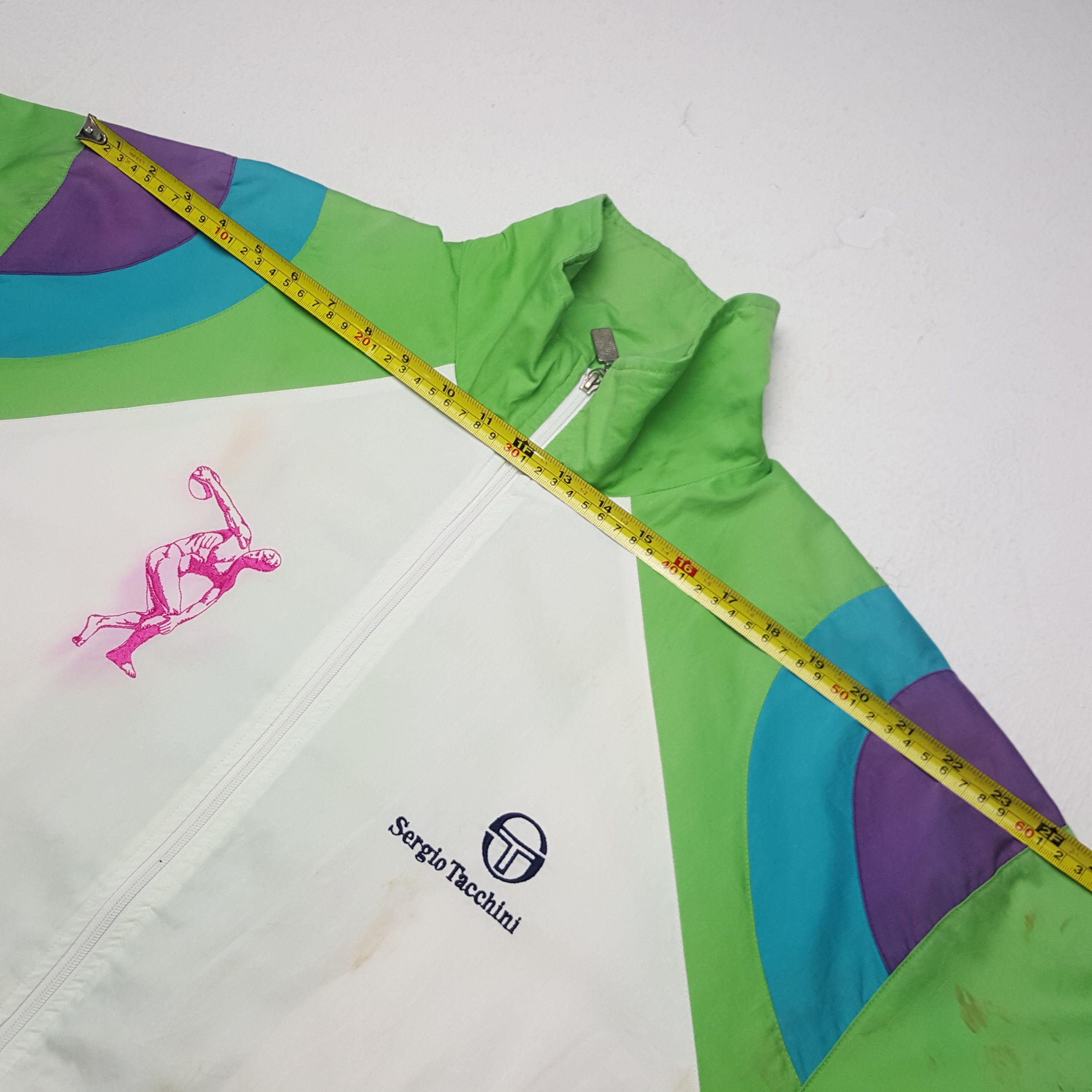 Sergio Tacchini × Vintage Vintage Sergio Tacchini Sport Jacket Size US L / EU 52-54 / 3 - 5 Thumbnail