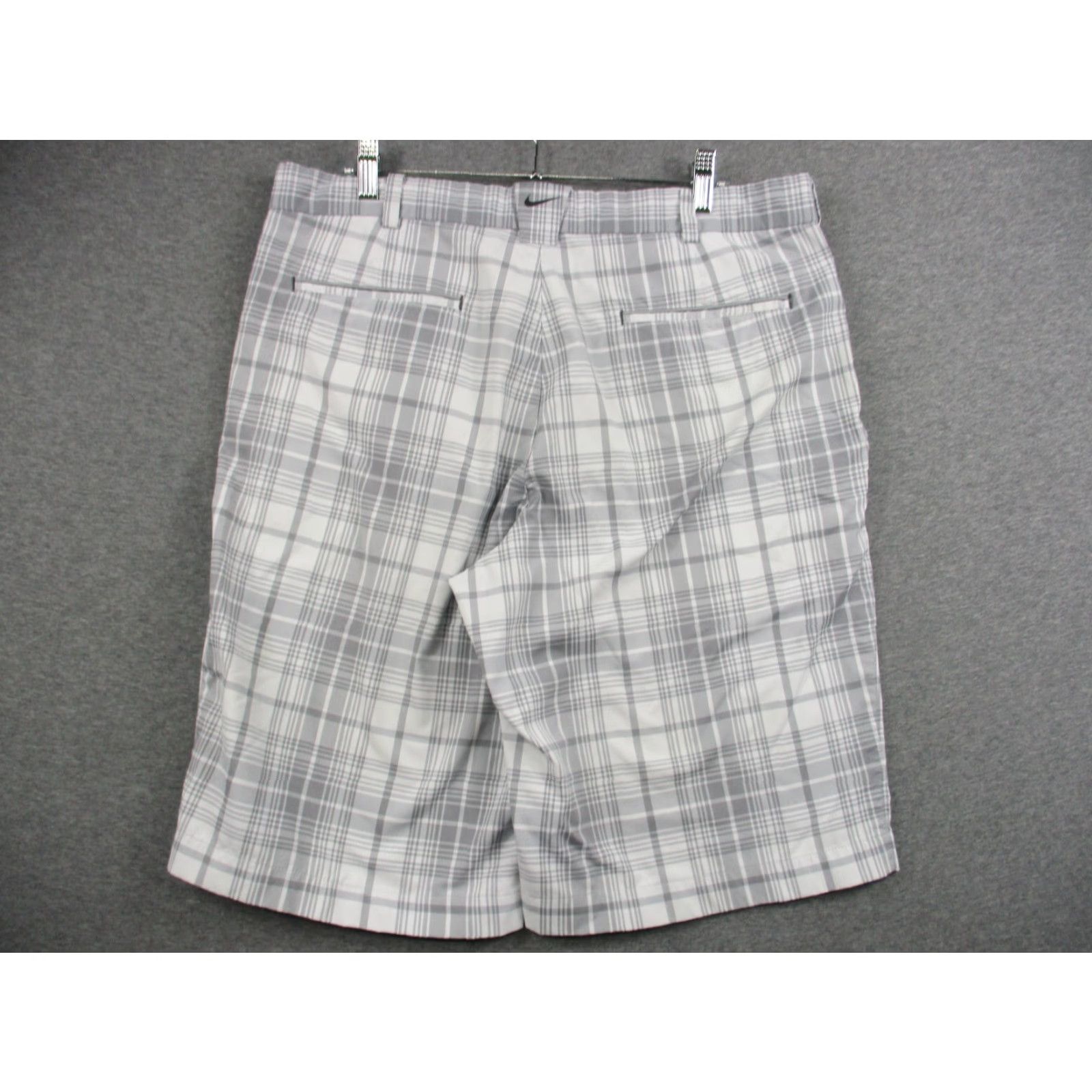 Nike Nike Dri-Fit Core Flex Golf Mens Shorts 34 Gray Plaid 648319-100 Size US 34 / EU 50 - 7 Thumbnail